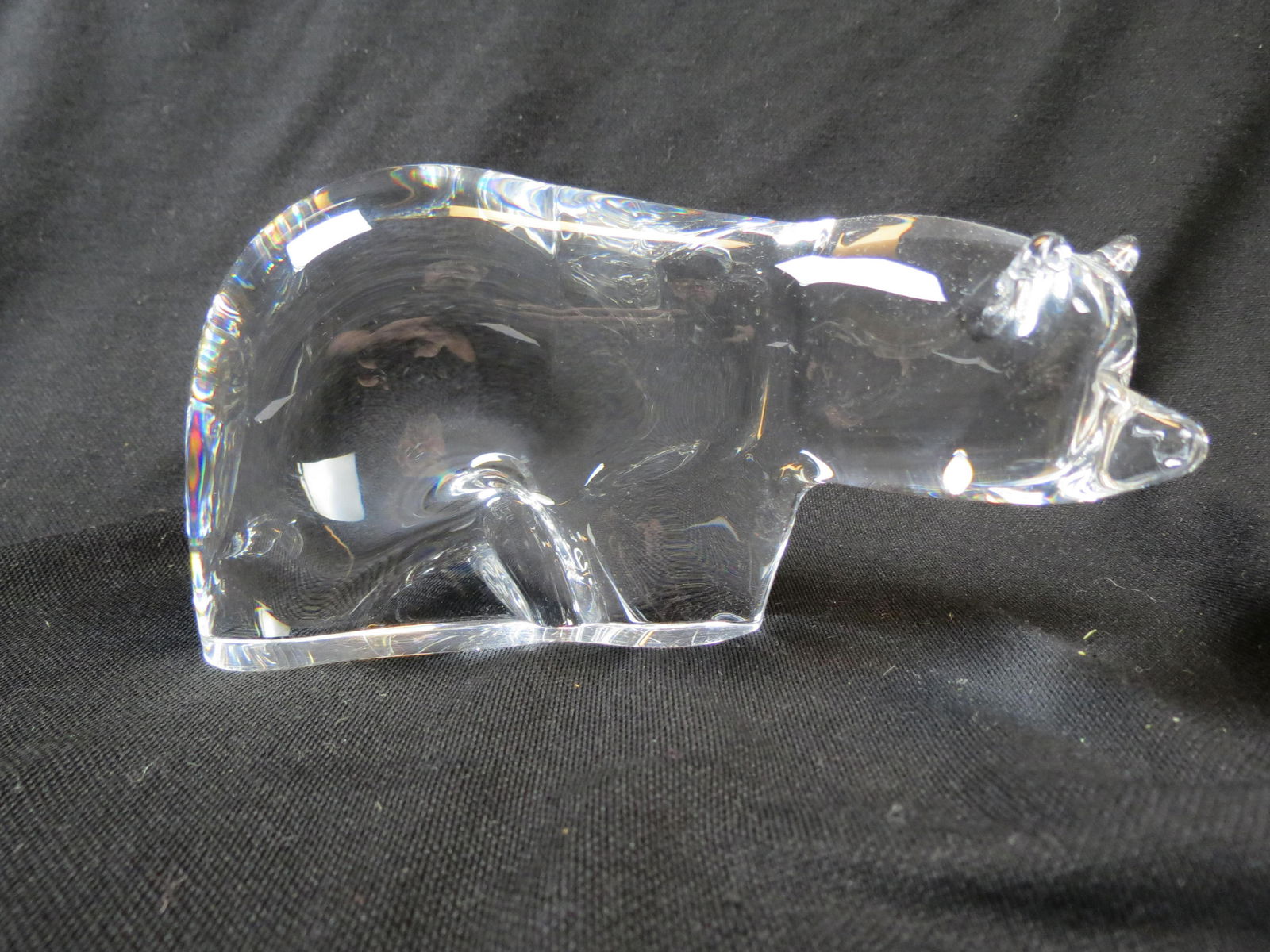 Steuben Crystal Figurine of a Bear (1 of 6)