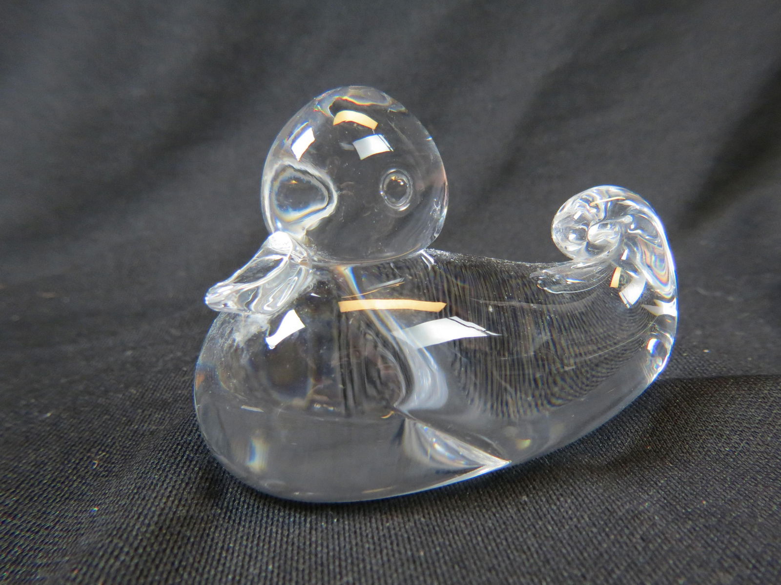 Steuben Crystal Figurine of a Duckling (1 of 6)