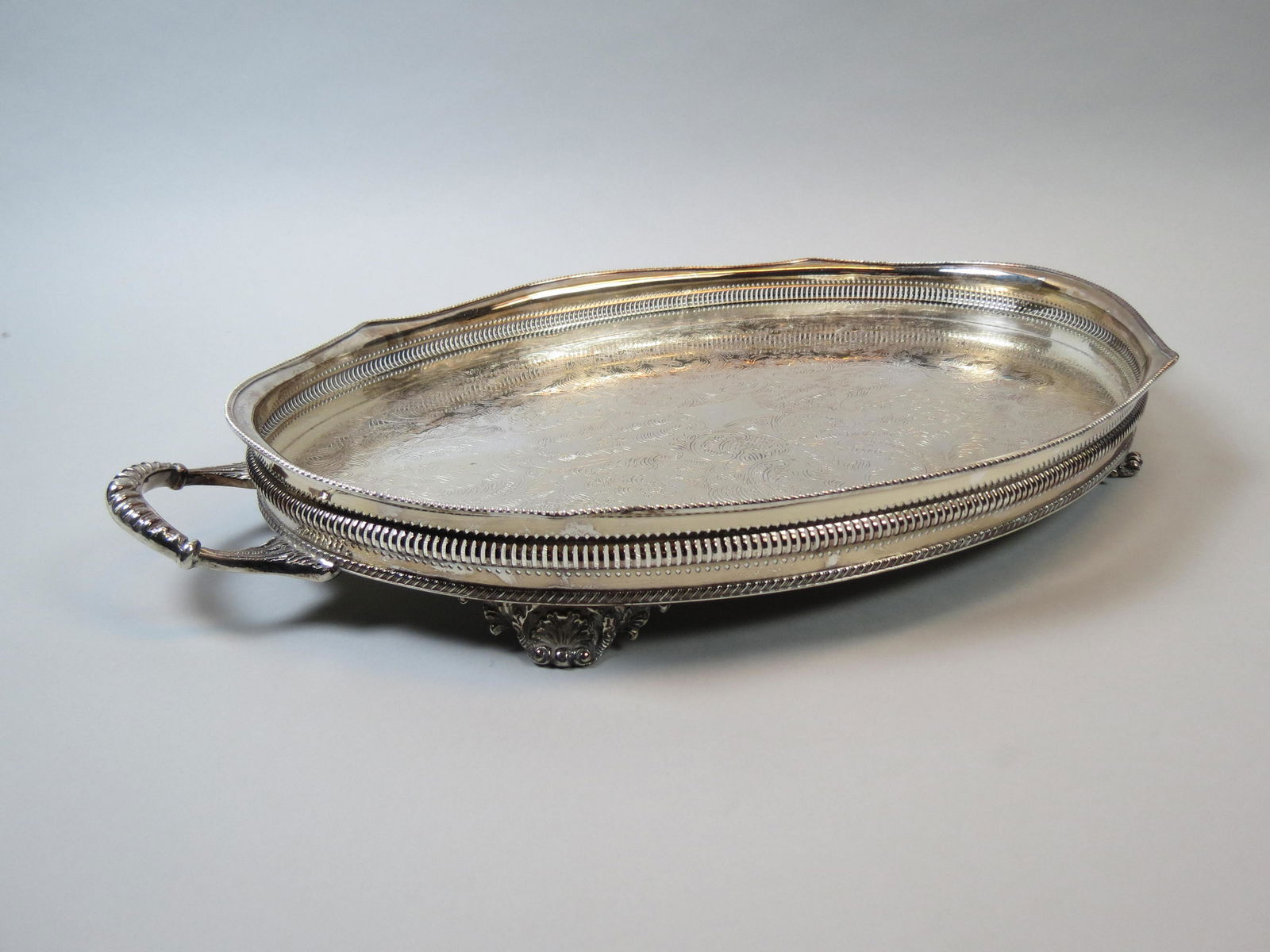 Silverplate Gallery Tray (1 of 6)