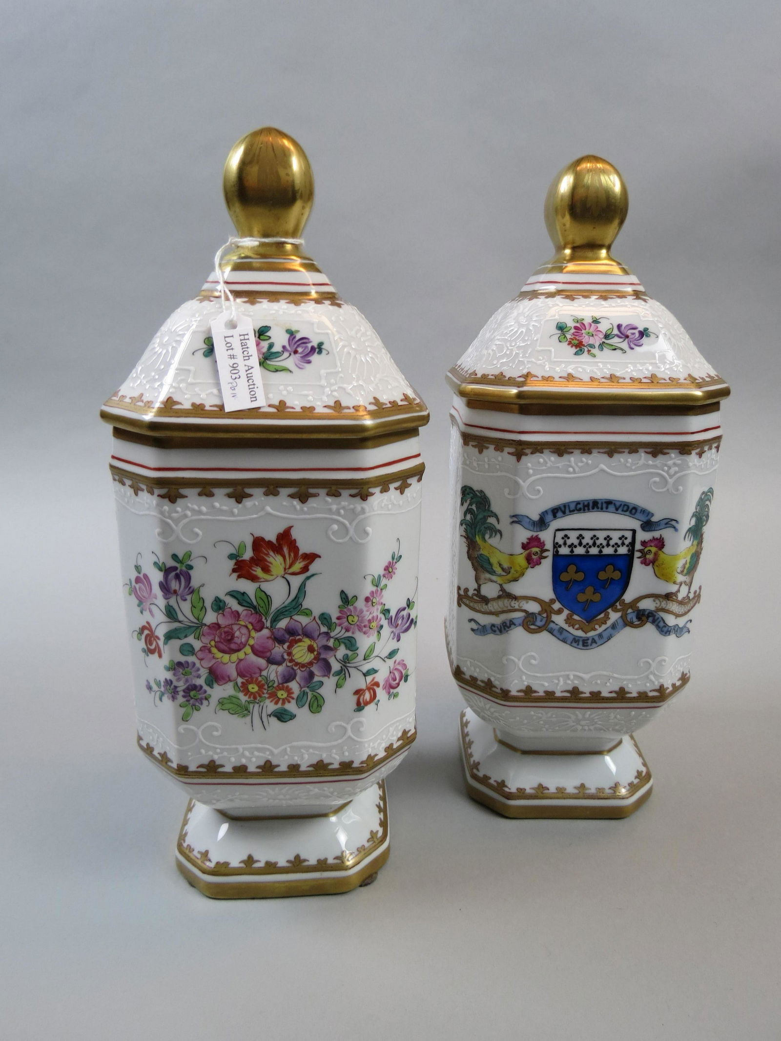 Pair of Samson French Porcelain Jars (1 of 8)