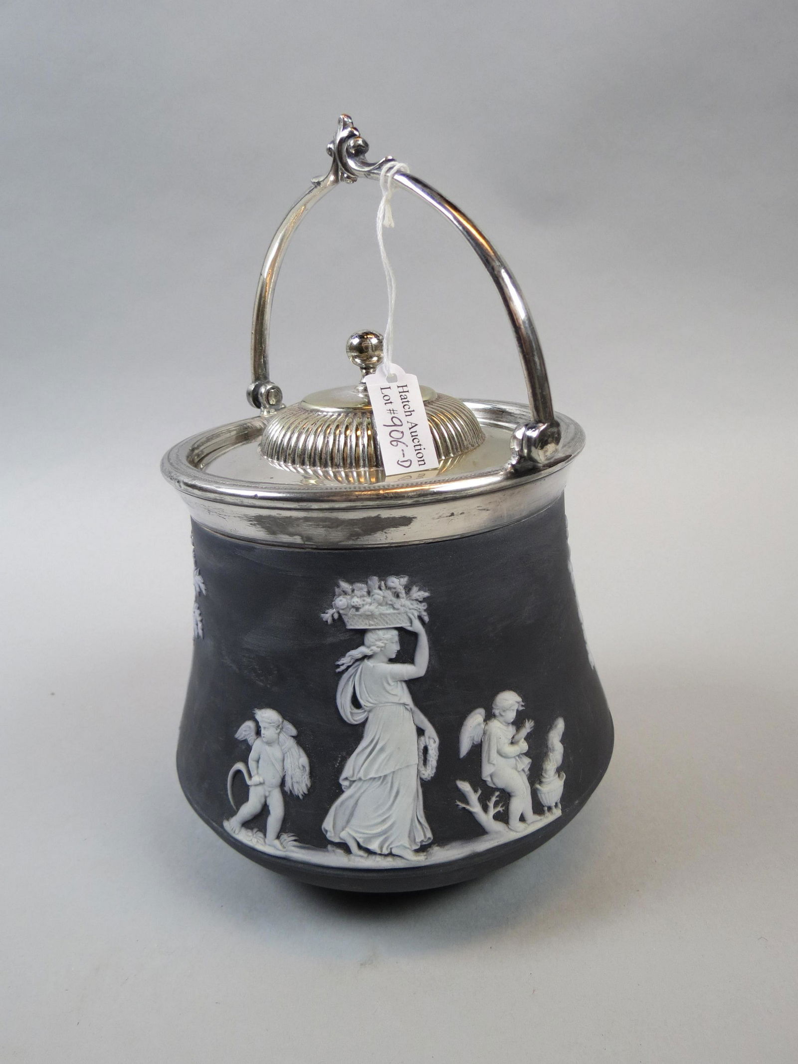 Wedgwood Jasperware Biscuit Jar (1 of 5)
