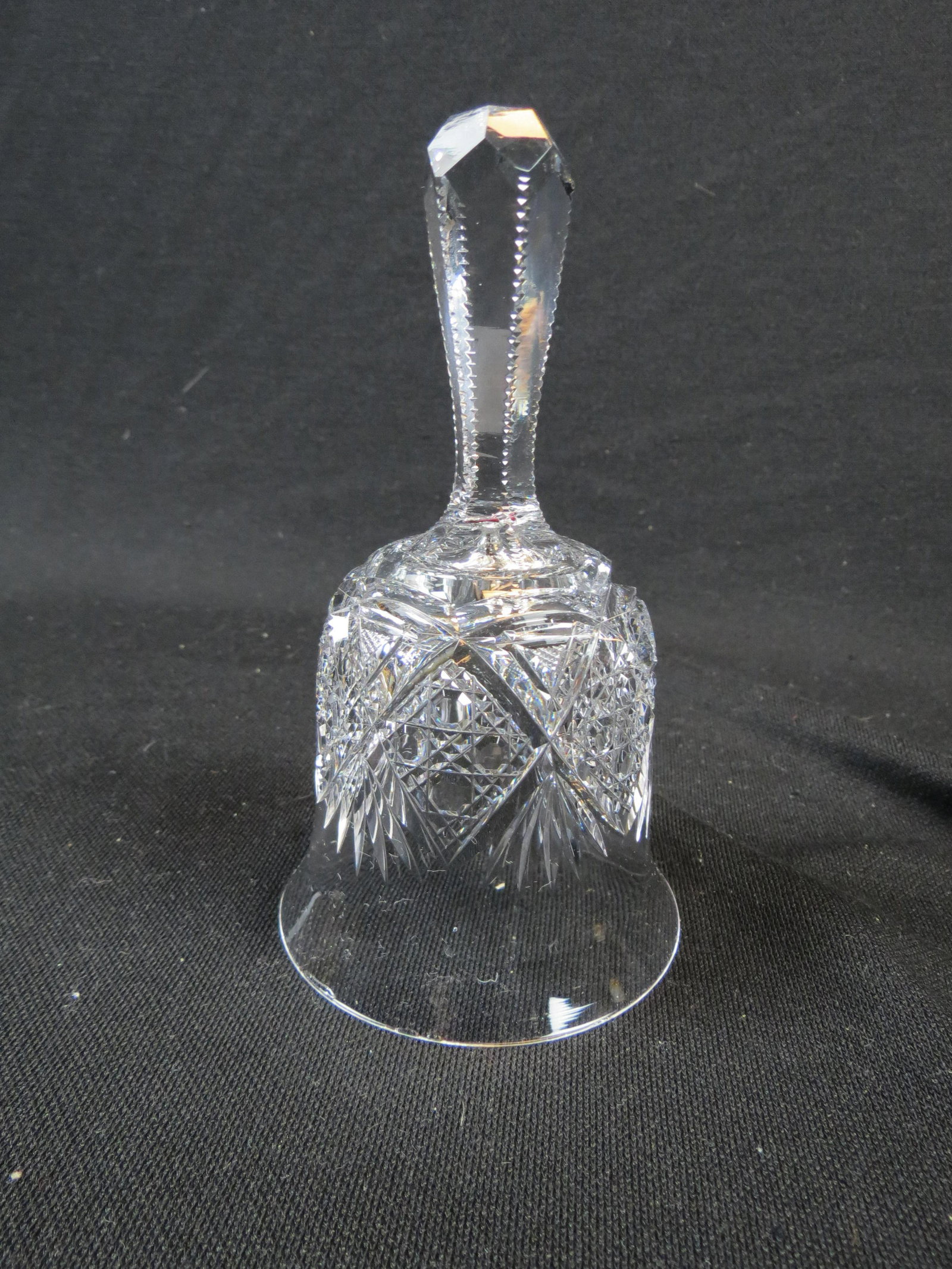 Brilliant Period Cut Glass Bell (1 of 3)