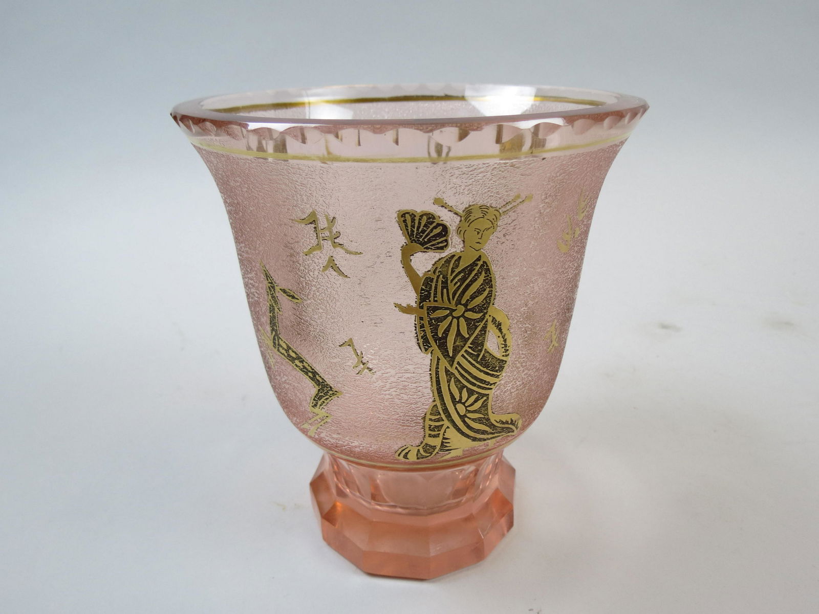 Art Deco Moser Art Glass Vase (1 of 4)