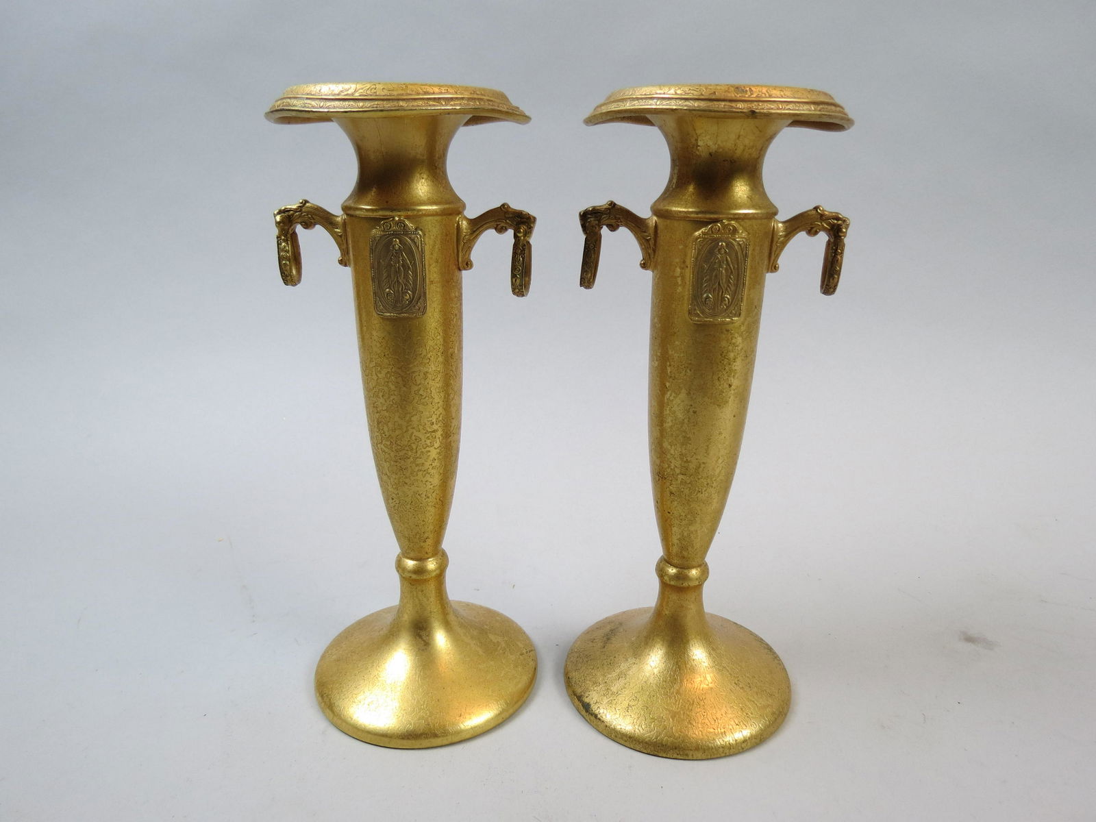 Pair of SilverCrest Arts & Crafts Candlesticks, (1 of 5)