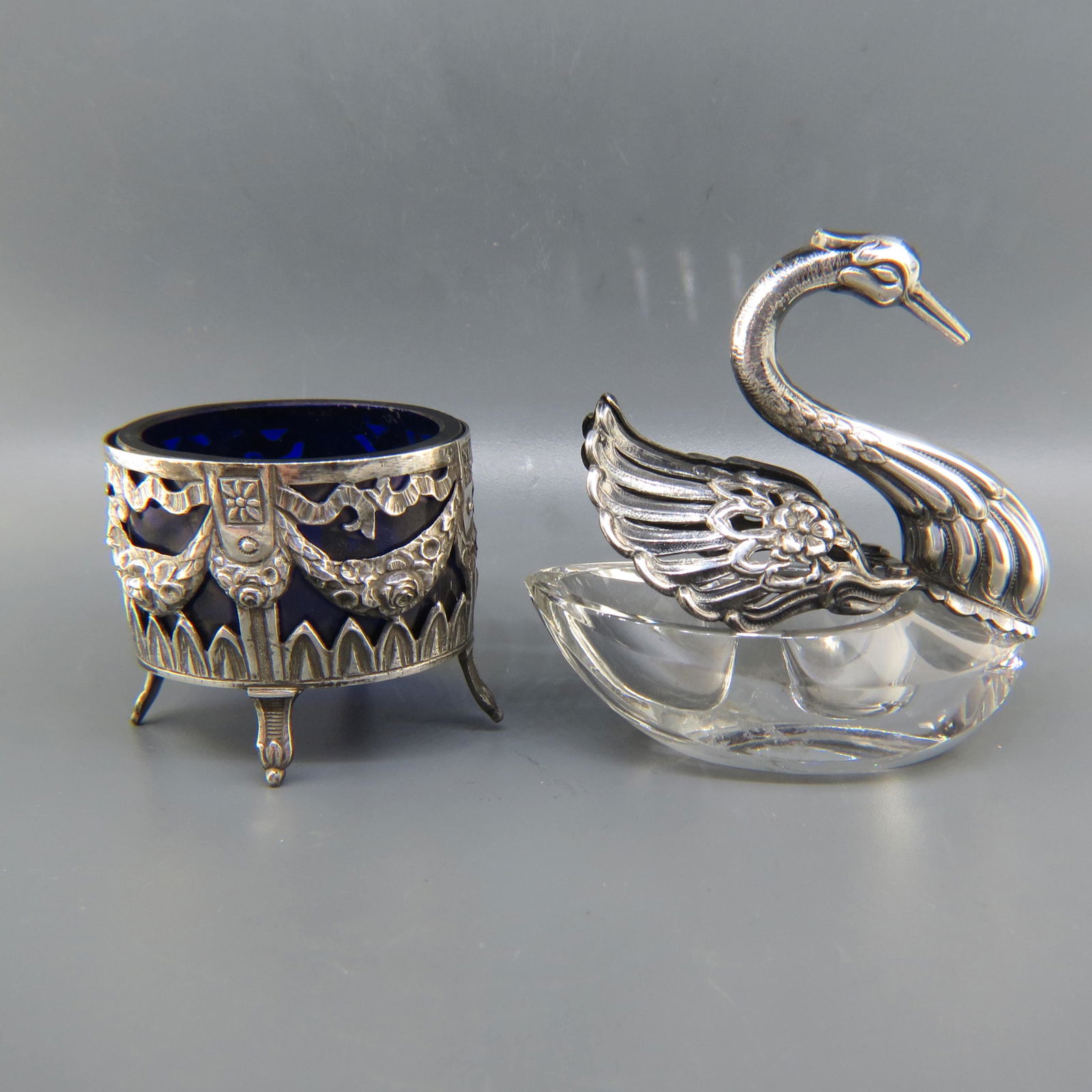 2 Sterling Silver Salt Cellars (1 of 8)