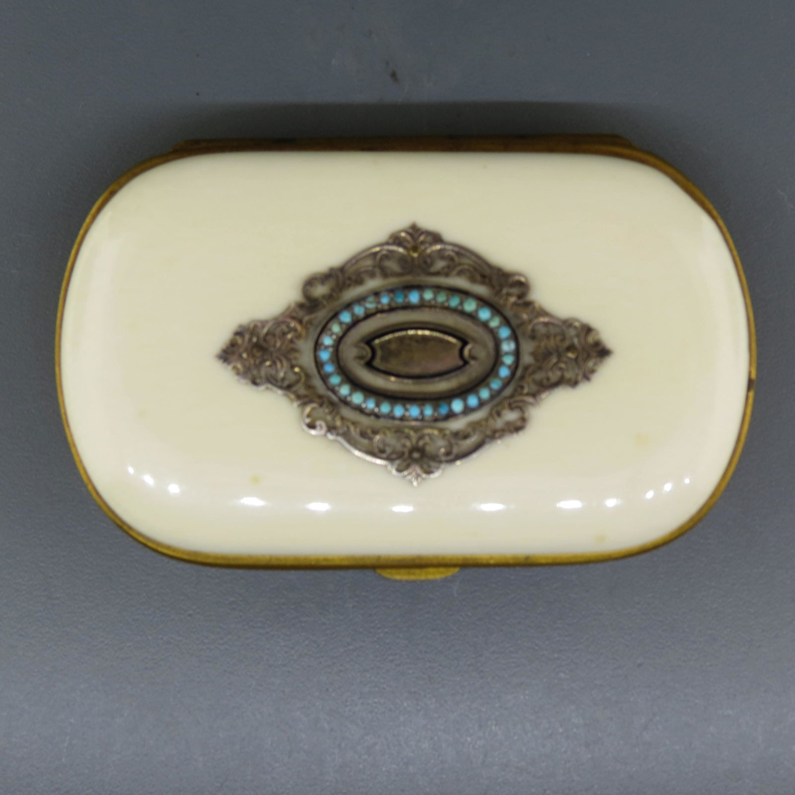 19th Century Change Purse with Turquoise Inlay (1 of 6)