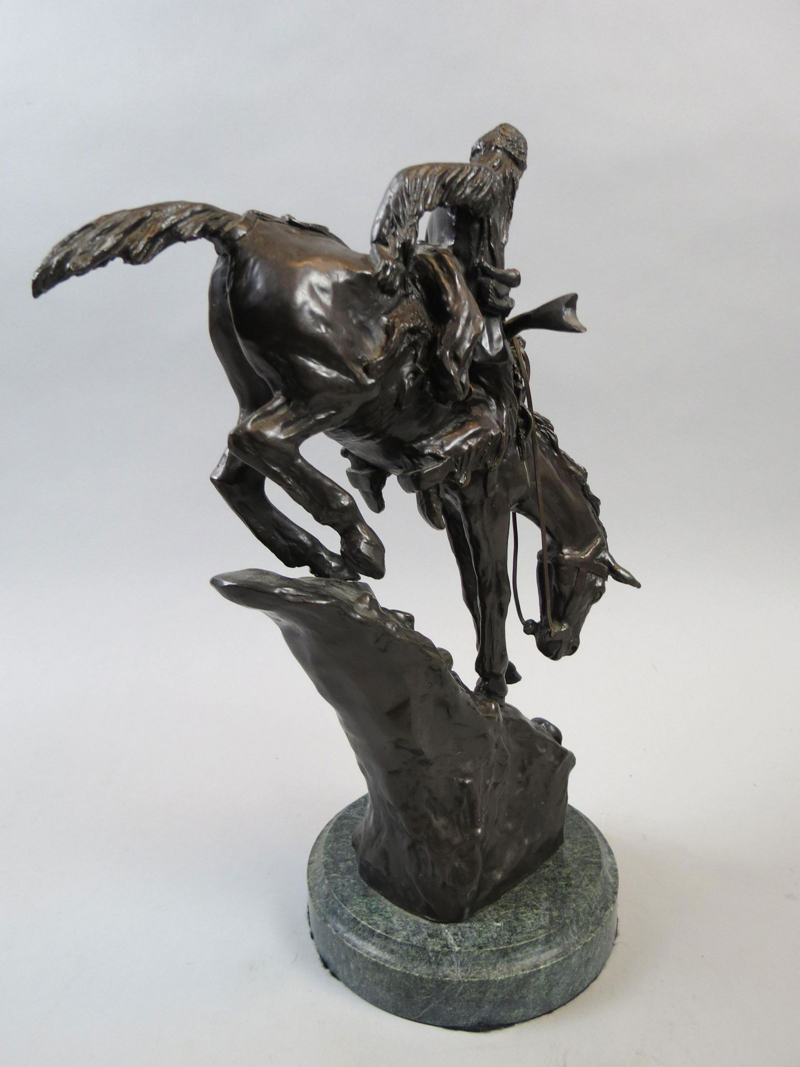 Frederic Remington, bronze, "Mountain Man" (1 of 7)