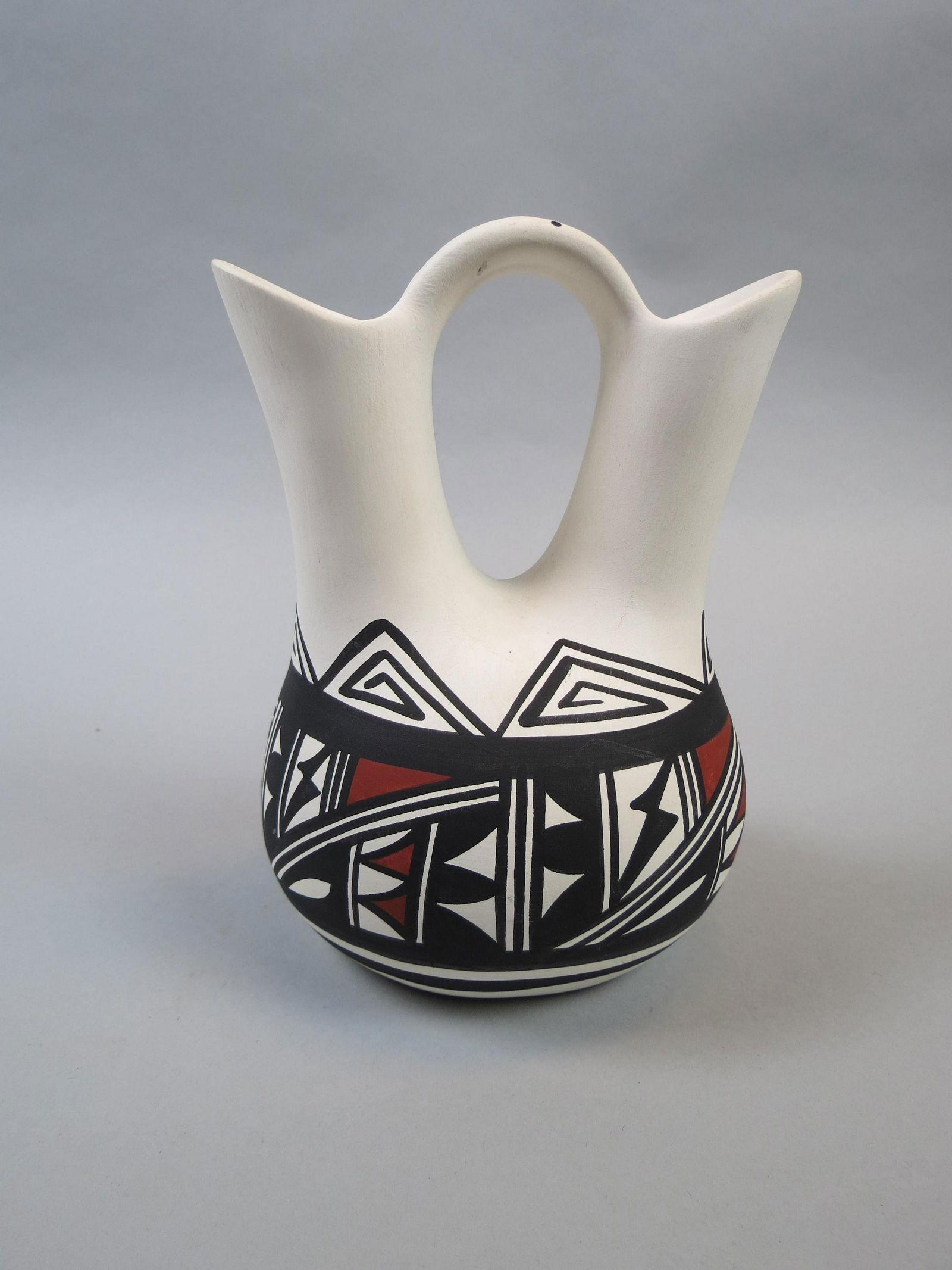 Acoma Native American Pottery Wedding Vase (1 of 7)