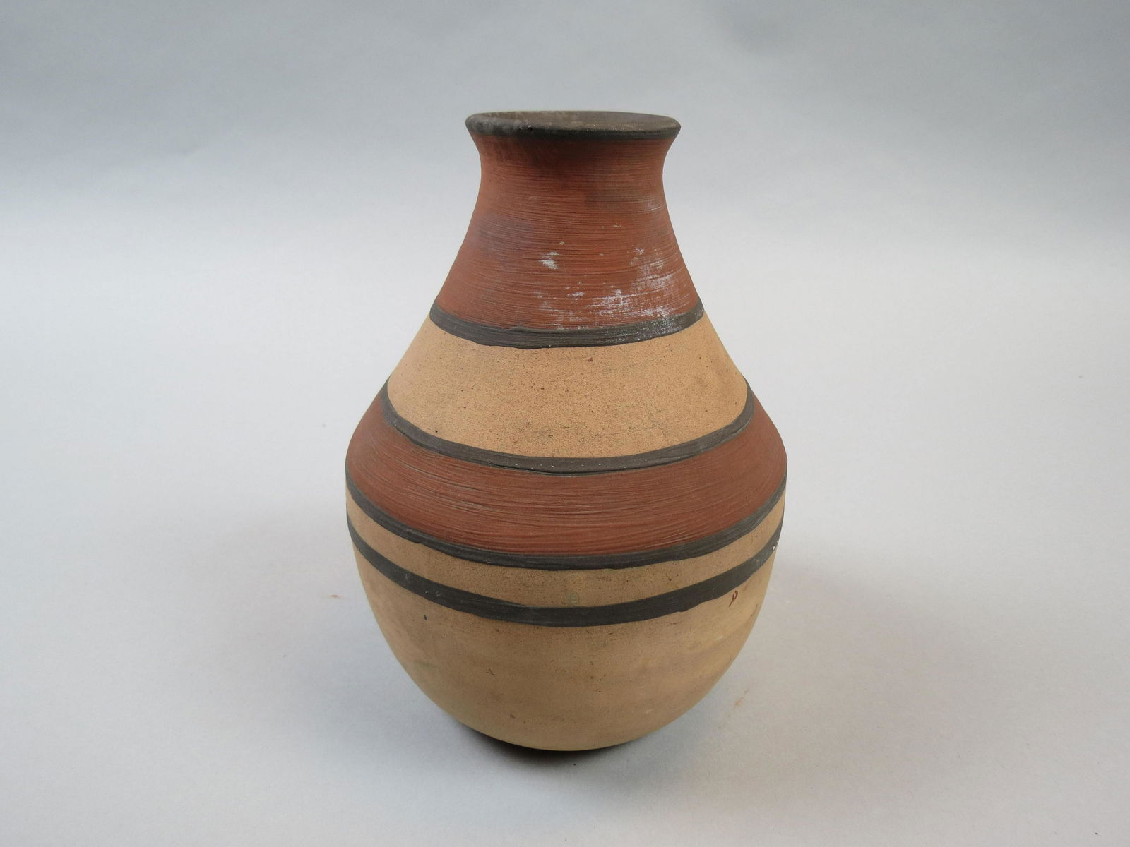 Native American Pottery Vase signed Owens (1 of 4)