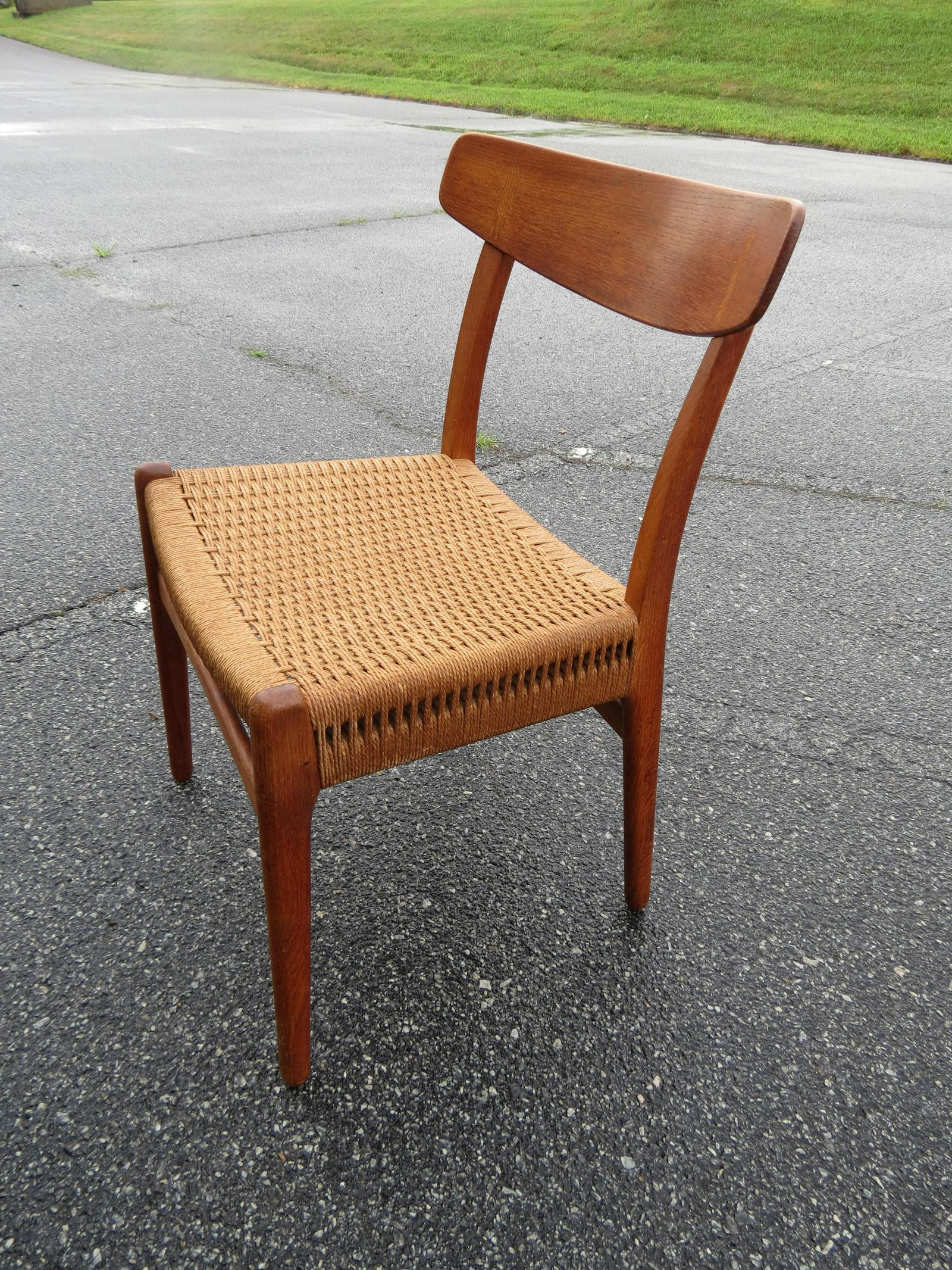 Hans Wegner Danish modern Chair "C23" (1 of 5)