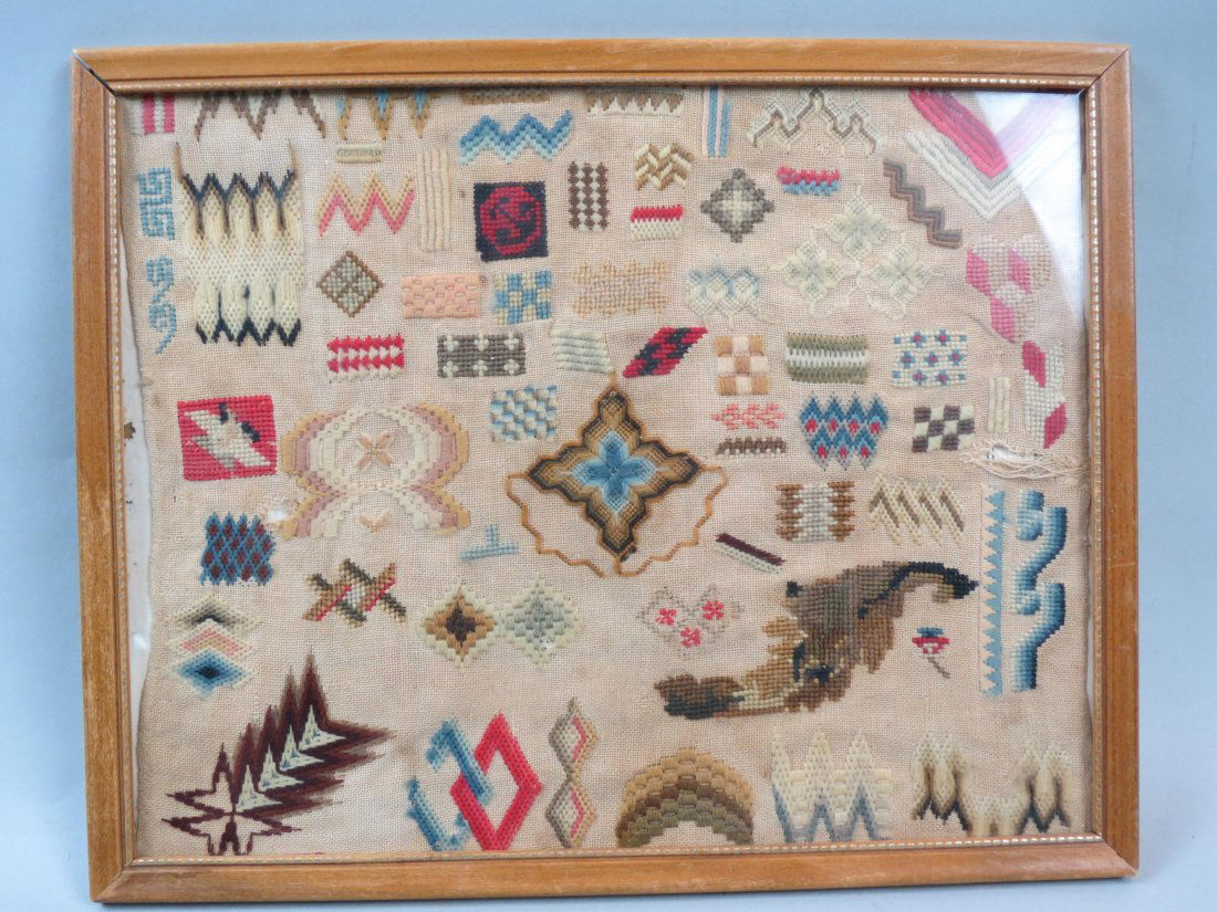 Early 19th Century Sampler of Designs (1 of 4)