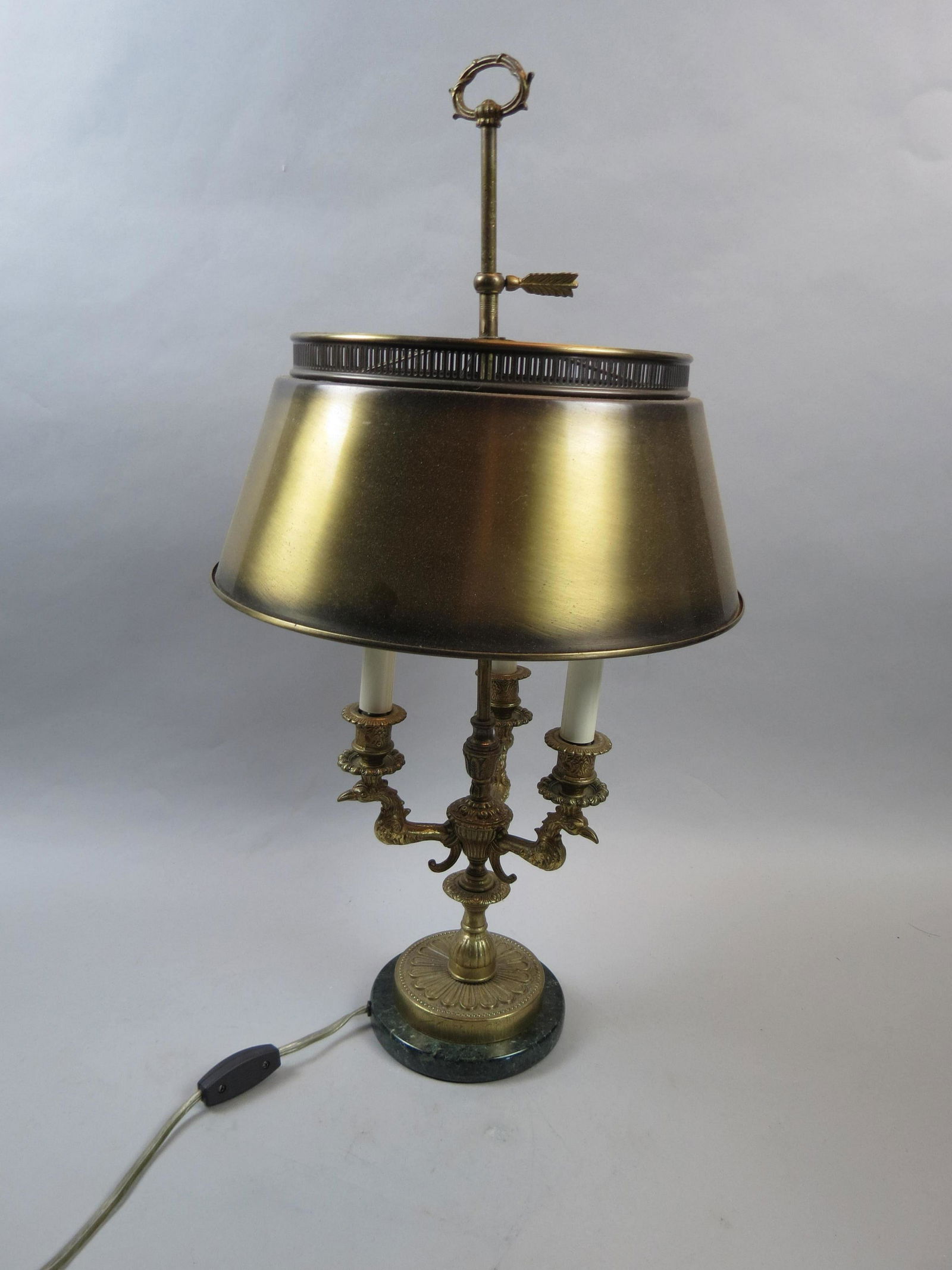 Directoire Antique Style Bouillotte Lamp (1 of 3)