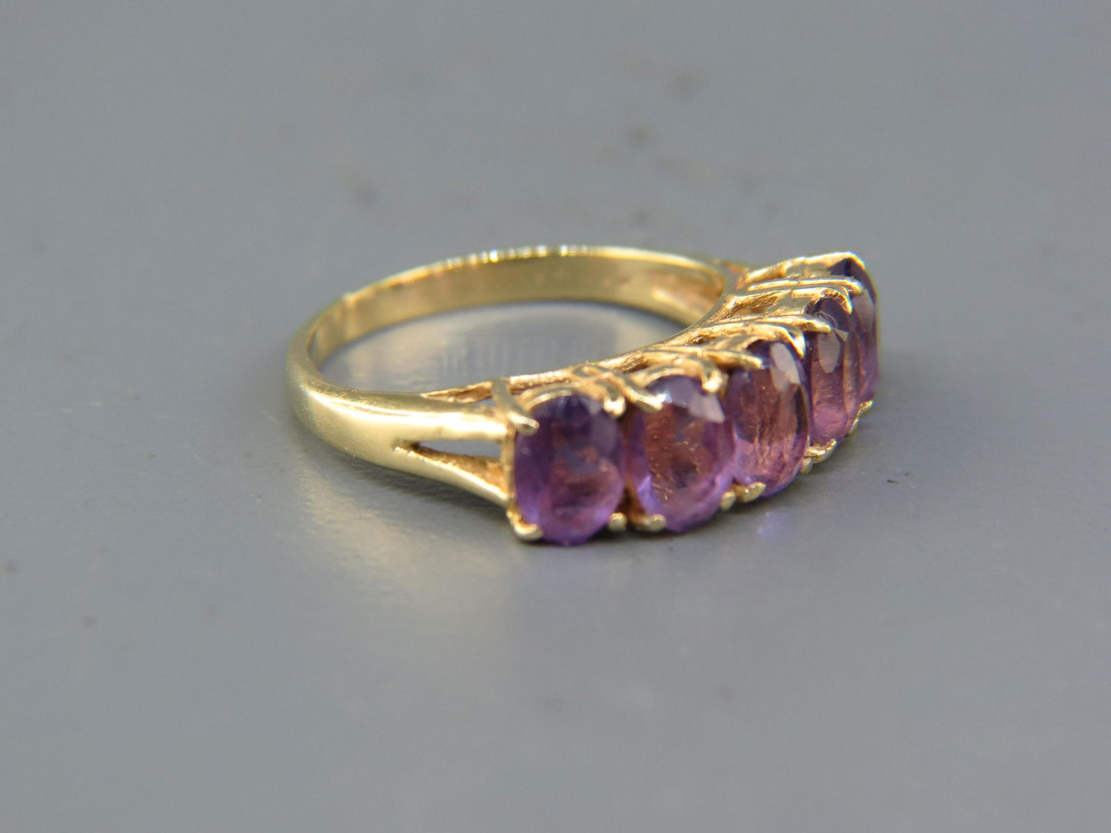 Amethyst 14K Gold Ring (1 of 4)