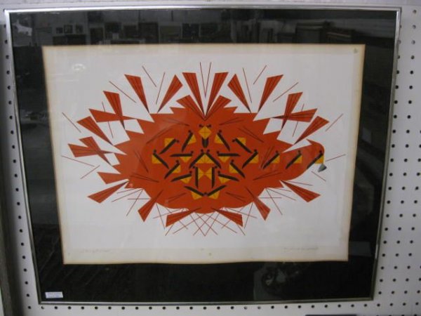 Charles Harper, Serigraph, Cardinals, pencil signe: pencil signed & numbered #1336 of 1500, image area 19 1/2" x 14 1/2".