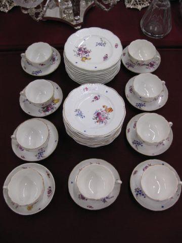 40 pc. Herend Porcelain Dessert Set,