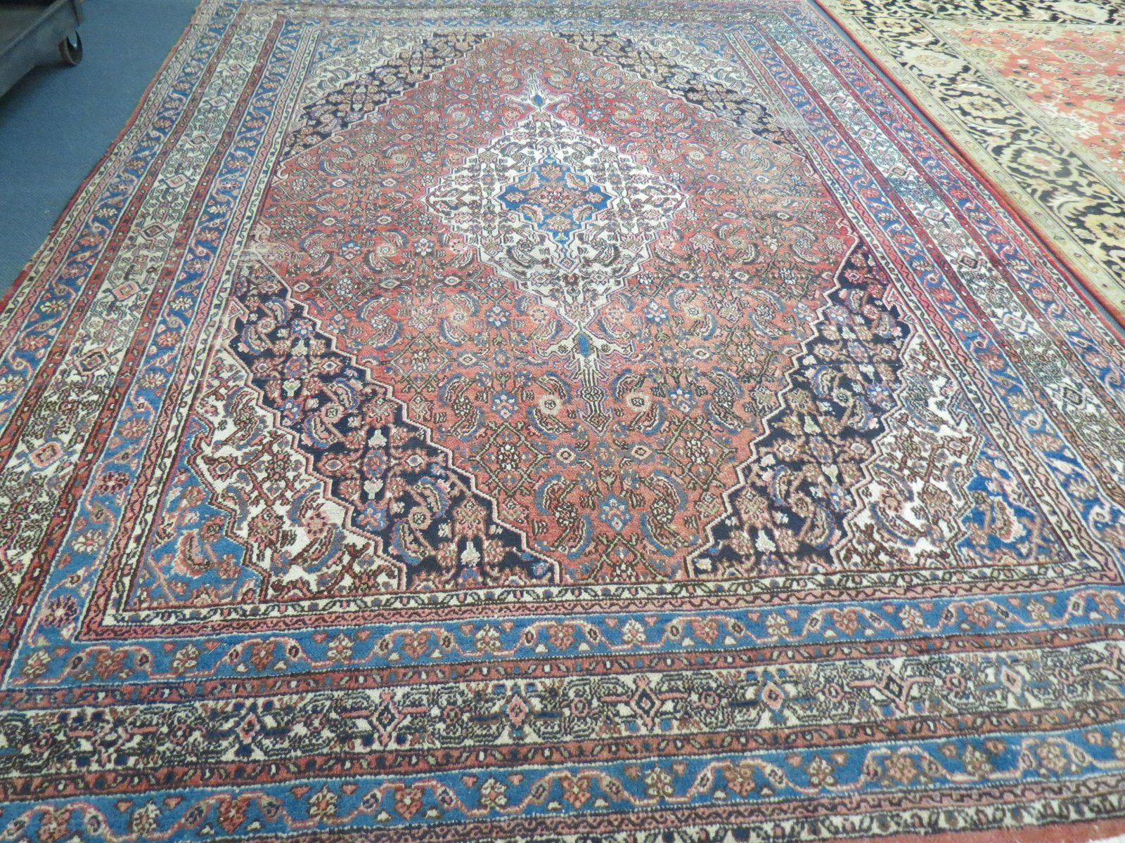 Hamadan Persian Handmade Room Size Rug, (1 of 4)