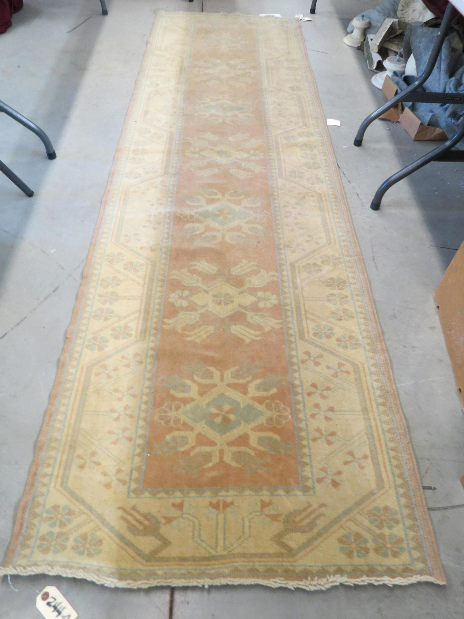Oushak Persian Handmade Runner, (1 of 4)