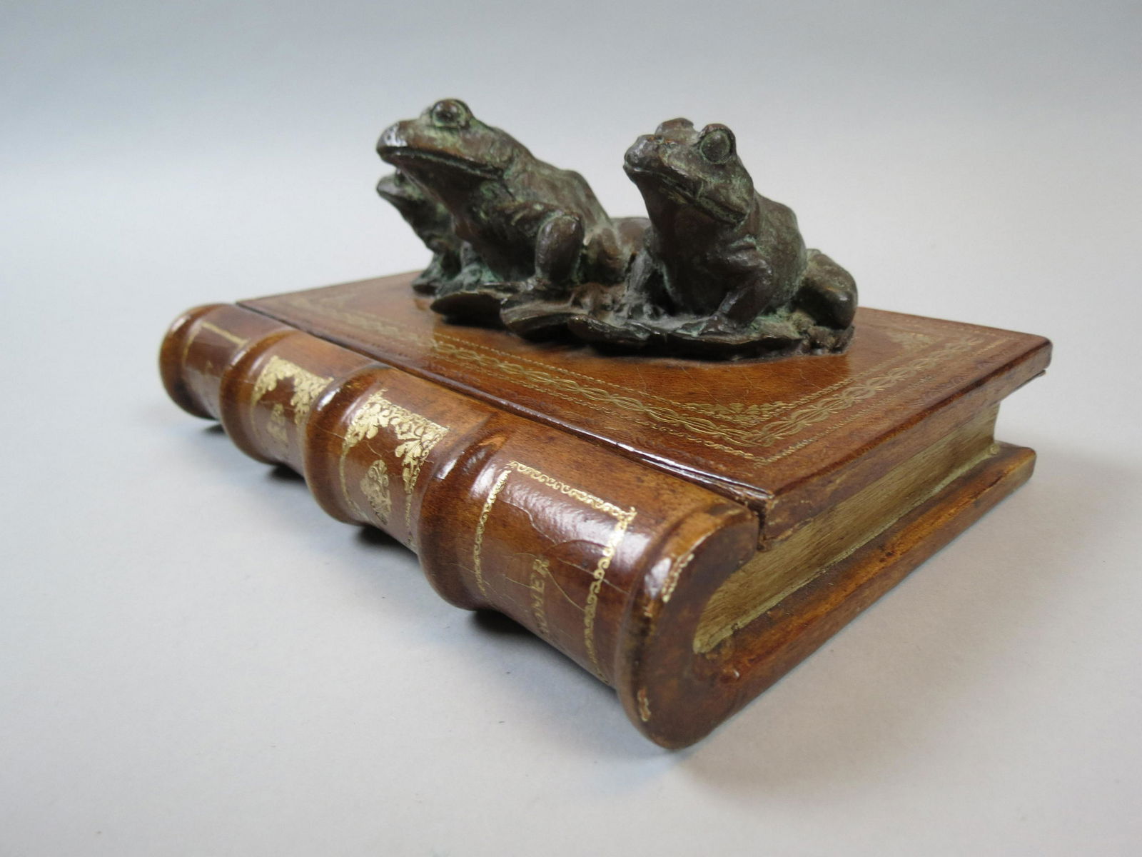 Decorative Bronze Mounted Box with Frogs, (1 of 5)