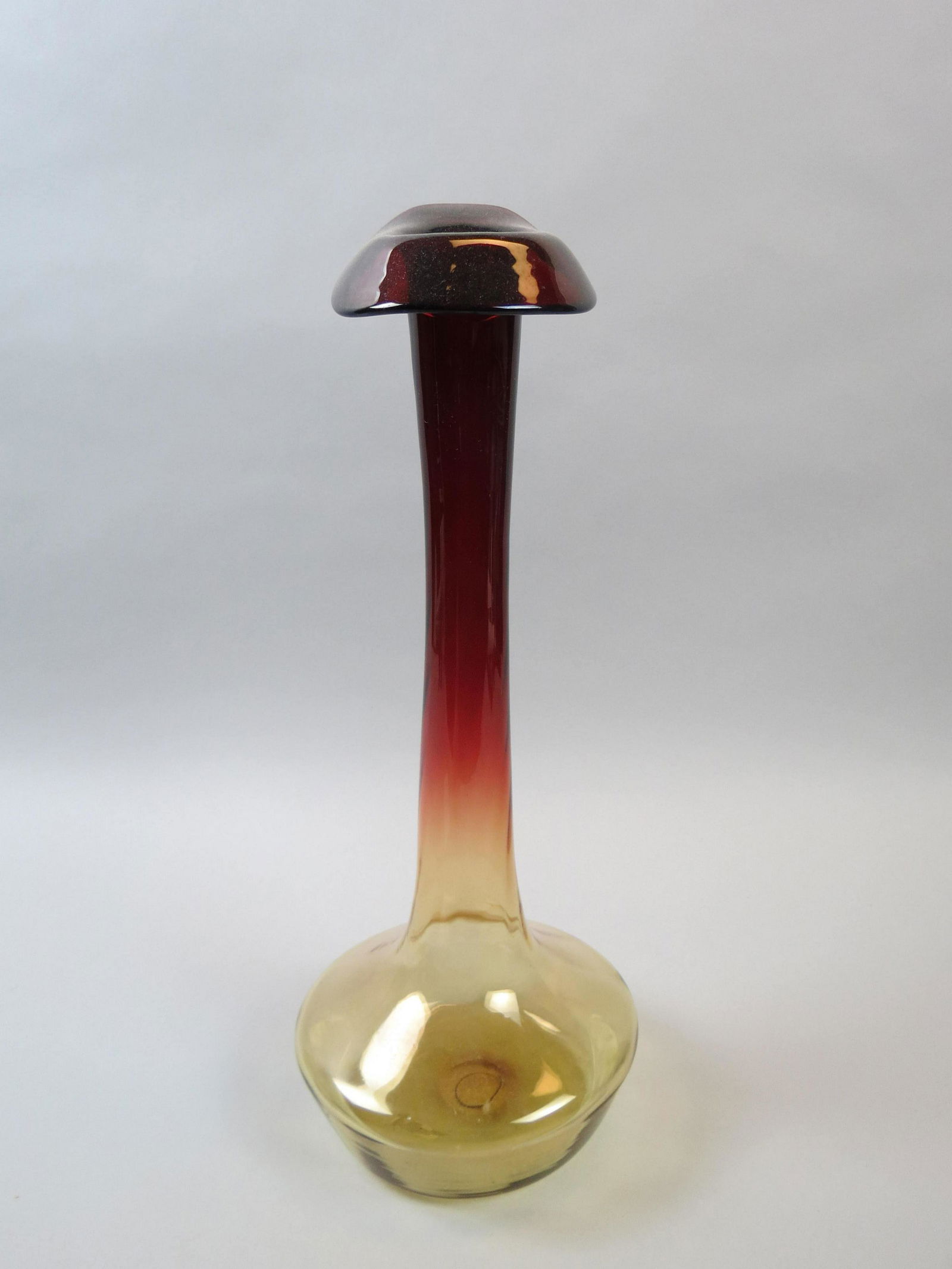 Libbey Amberina Art Glass 16" Vase, (1 of 7)