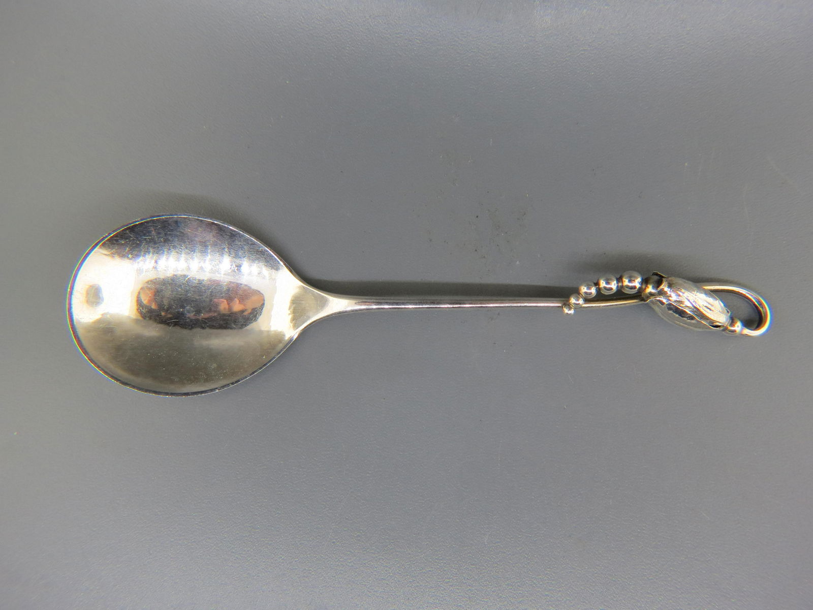 Georg Jensen Danish Sterling "Blossom " Server, (1 of 4)