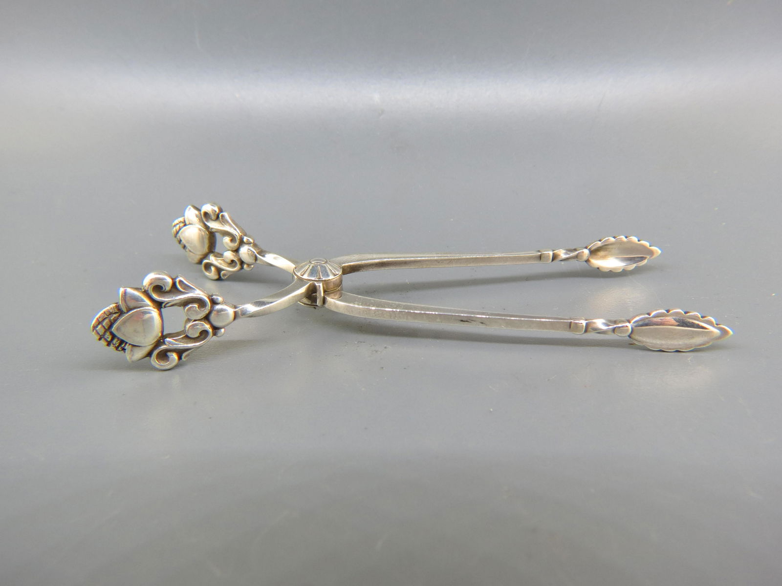 Georg Jensen Danish Sterling Silver Sugar Nips, (1 of 5)