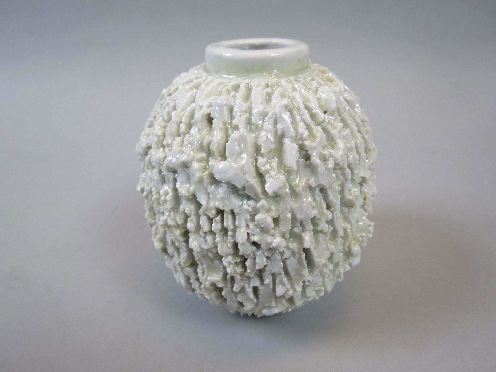 Rorstrand Gunner Nylund Chamotte Hedgehog Vase, (1 of 4)