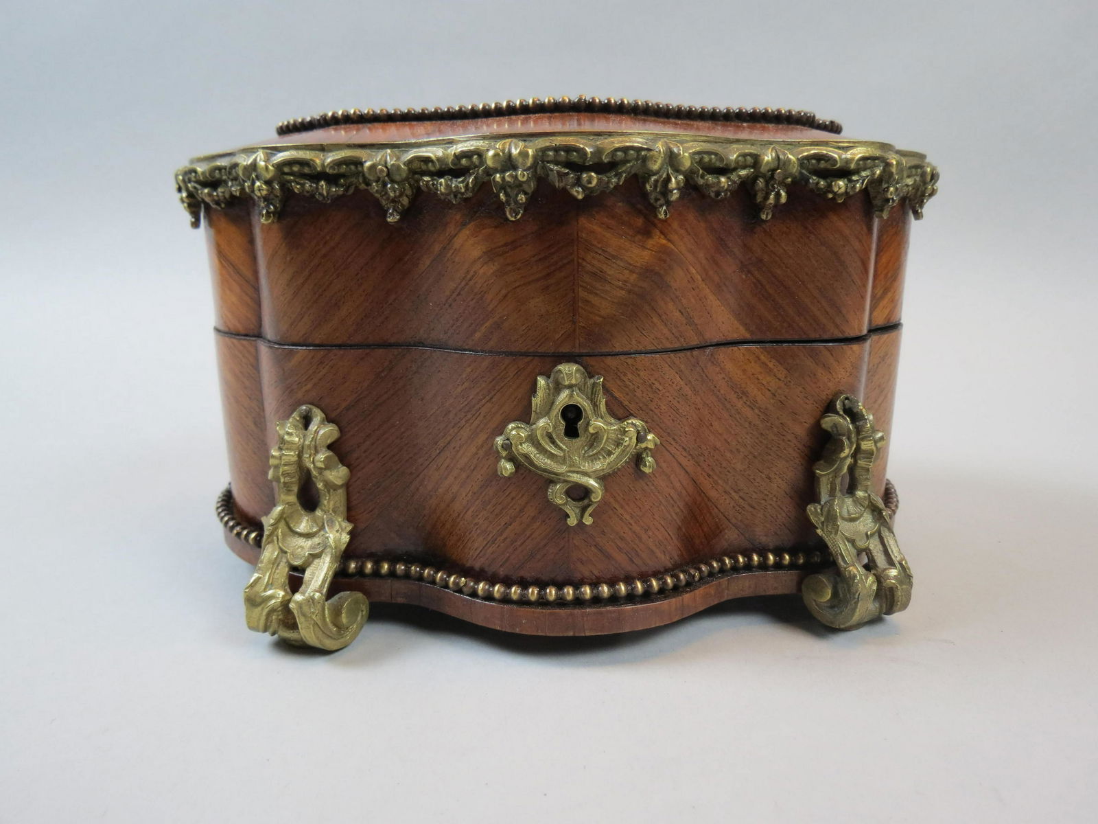 Victorian Wooden Dresser Box with Ormolu Mounts, (1 of 6)