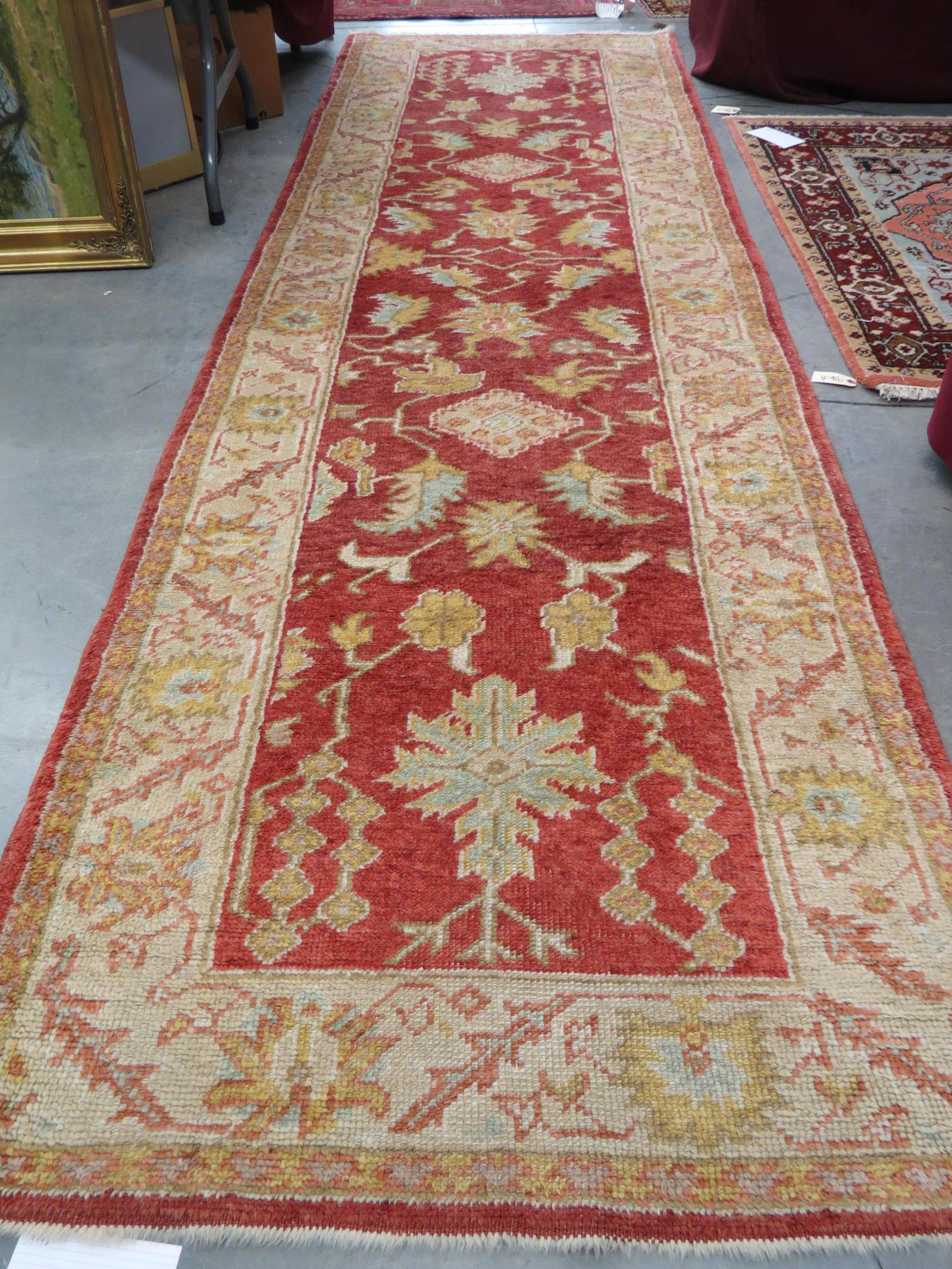 Oushak Turkish Handmade Runner, (1 of 5)