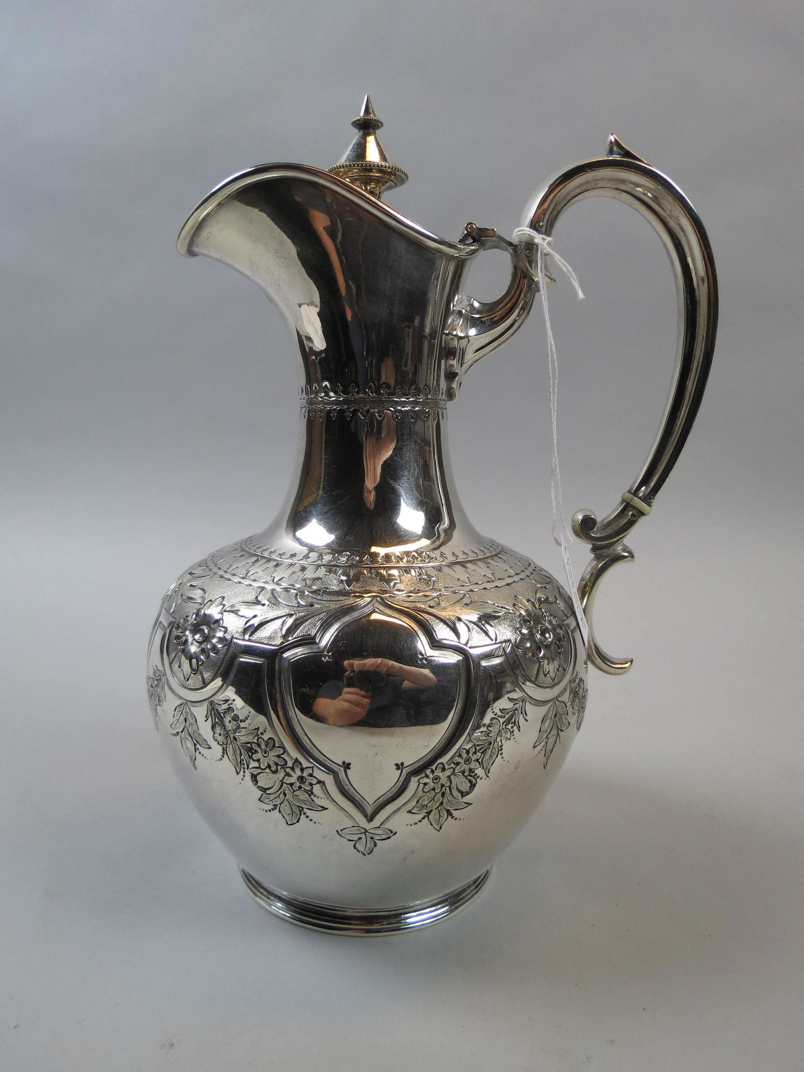 English Silverplate Claret Jug, (1 of 7)