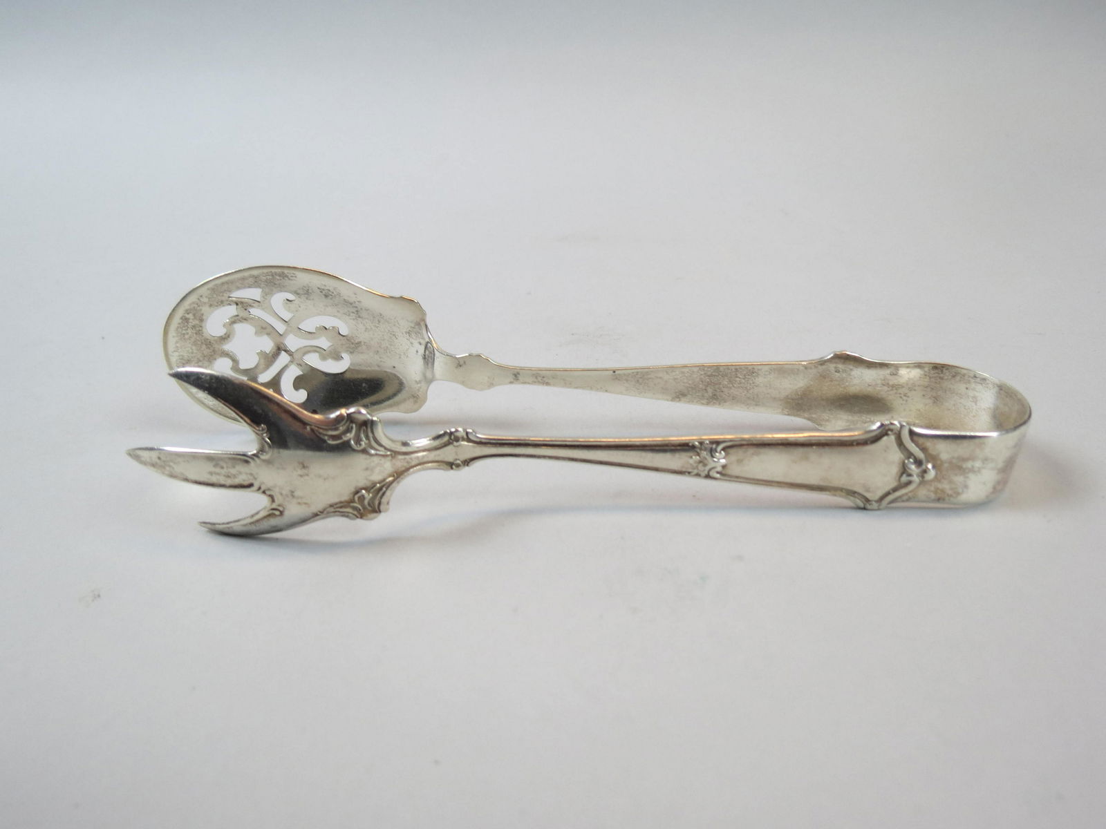 Wallace Sterling Silver Ice Tongs, (1 of 6)