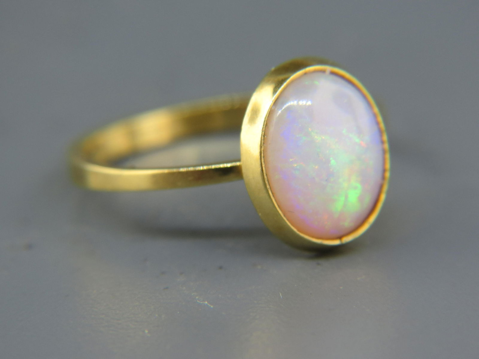 Opal 18K Gold Ring, (1 of 5)