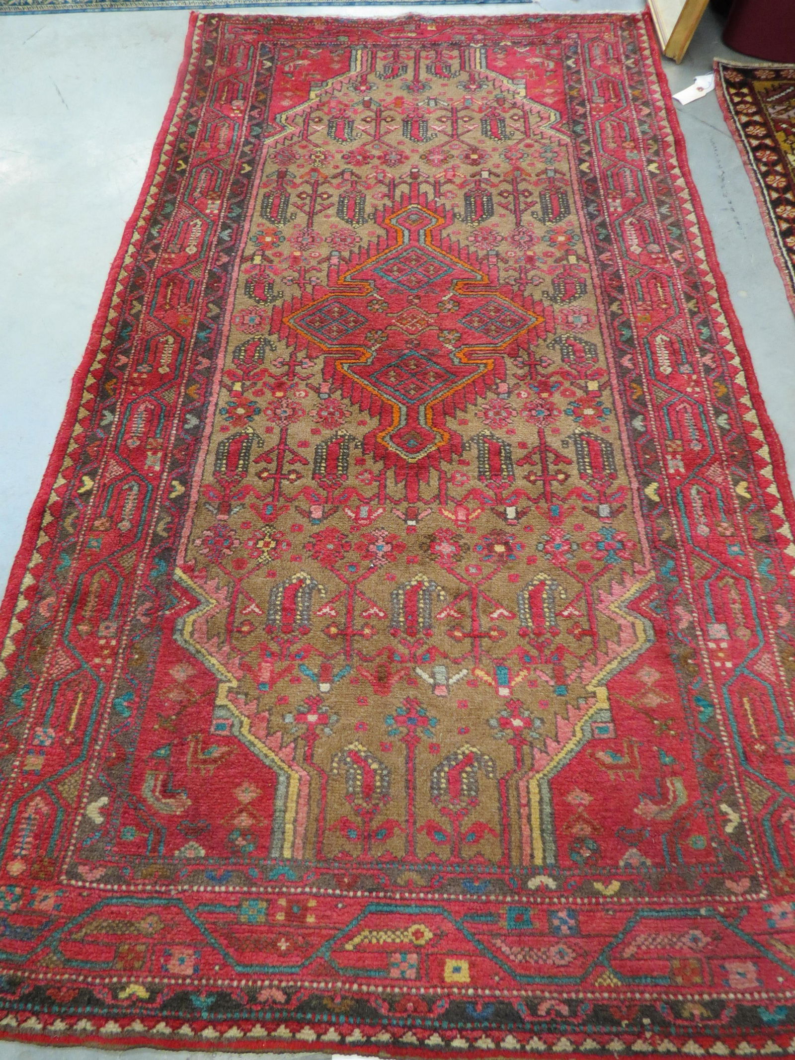 Hamadan Persian Handmade Rug, (1 of 5)