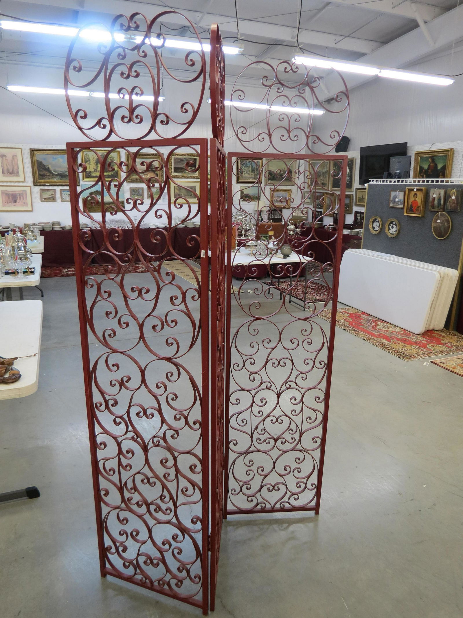 Wrought Iron Screen, (1 of 3)