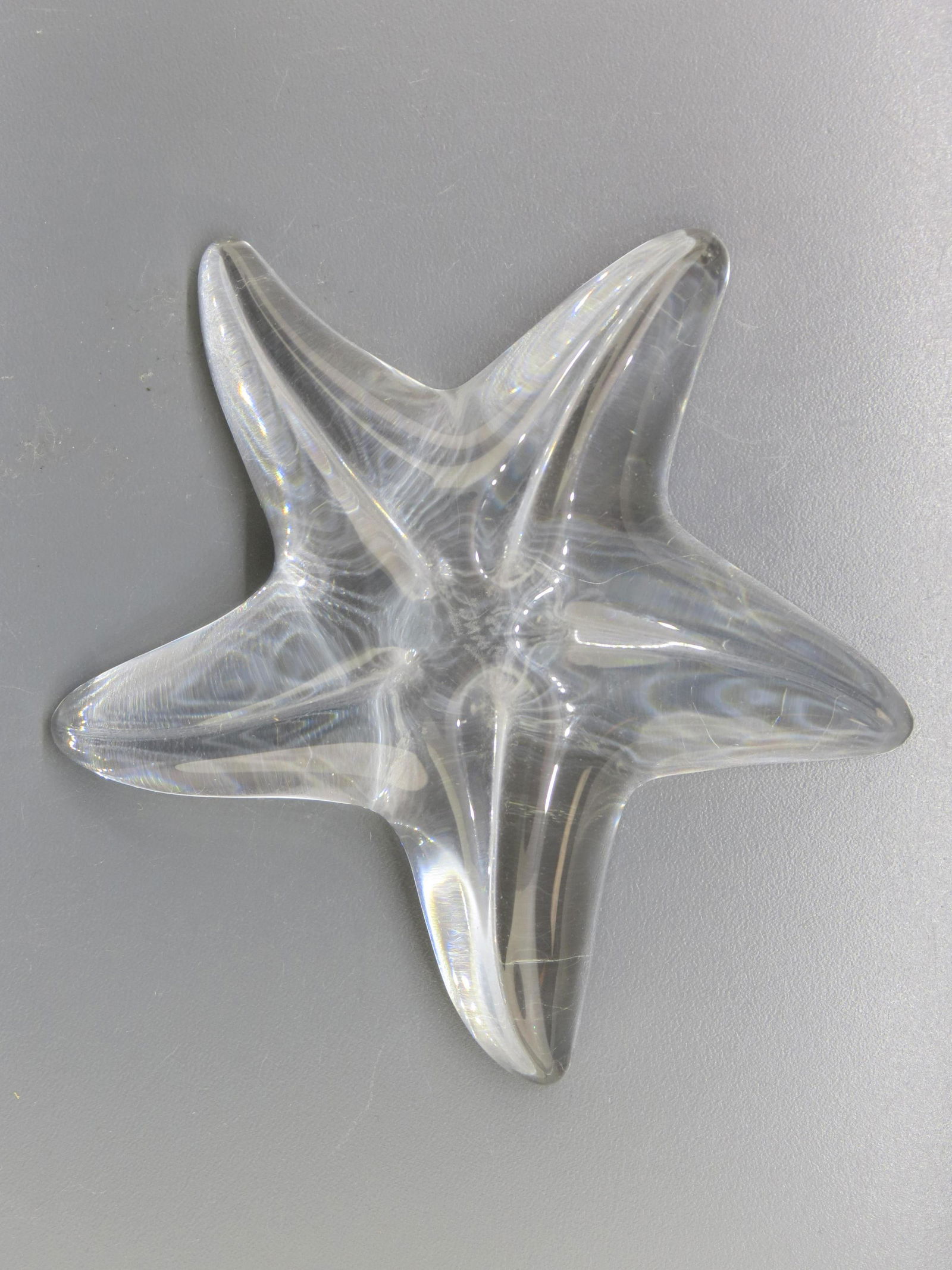 Baccarat Crystal Starfish Paperweight, (1 of 3)