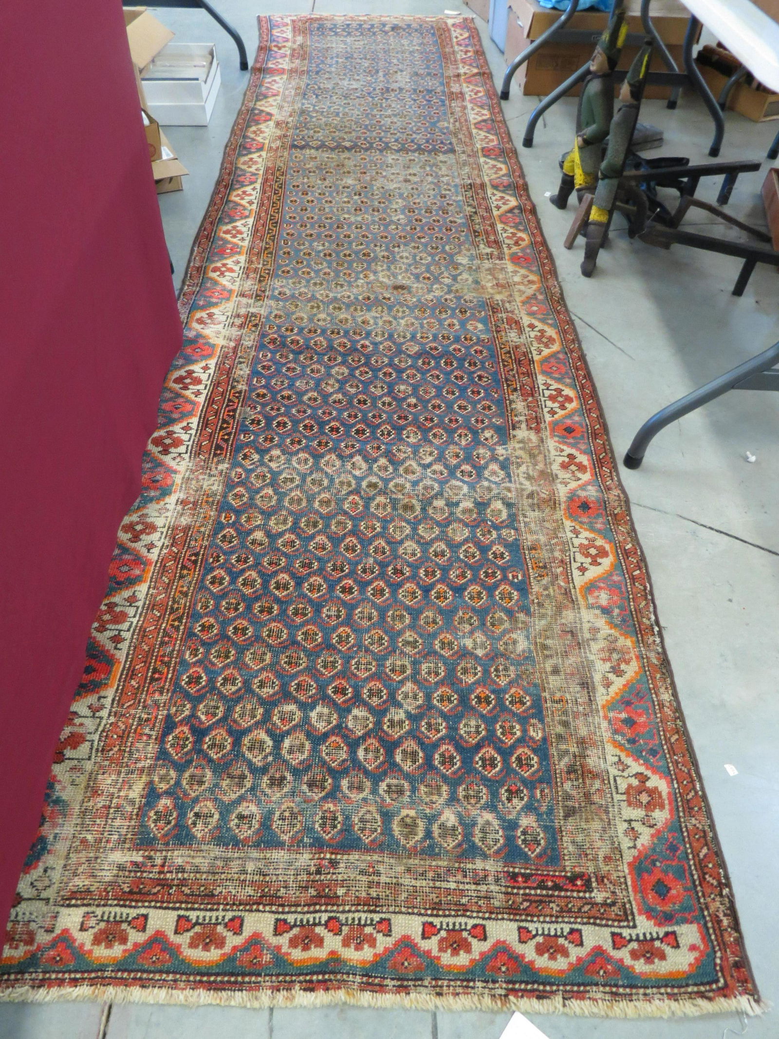 Hamadan Persian Handmade Runner, (1 of 5)