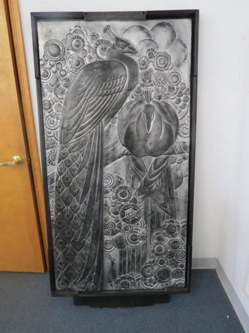 Art Deco Architectural Wall Plaque, (1 of 5)