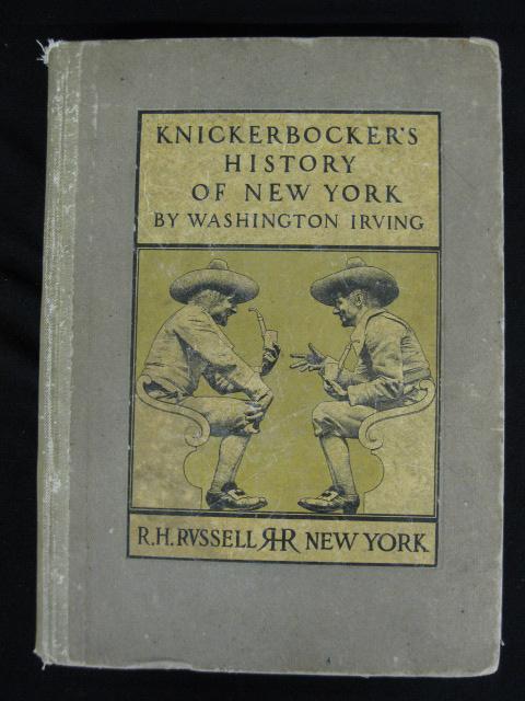 Maxfield Parrish Illustrated Book,: "Knickerbocker's History of New York", 1903.