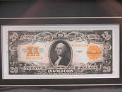 1922 $20.00 Gold Certificate, large size,