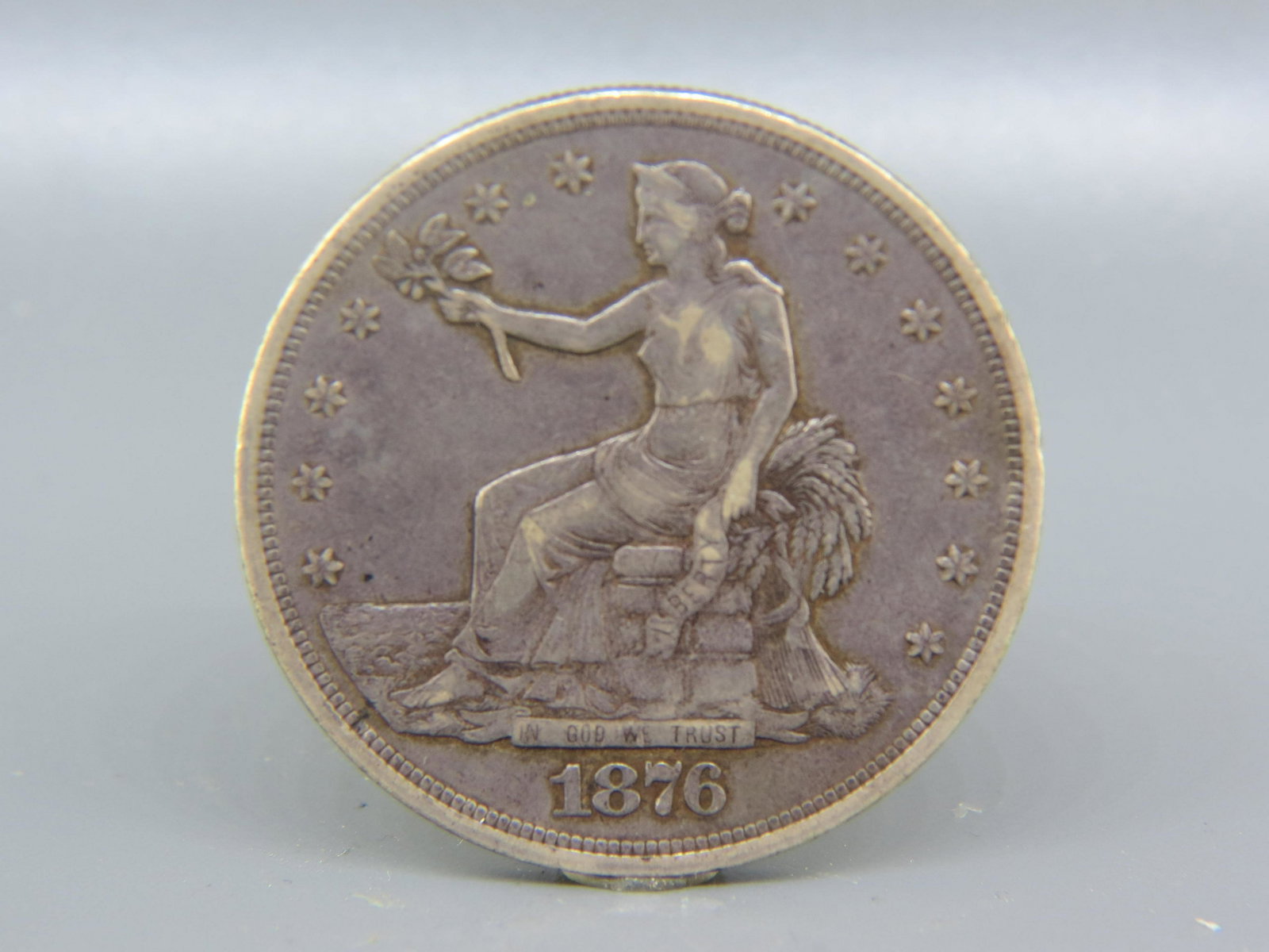 1876 Trade Dollar, (1 of 2)