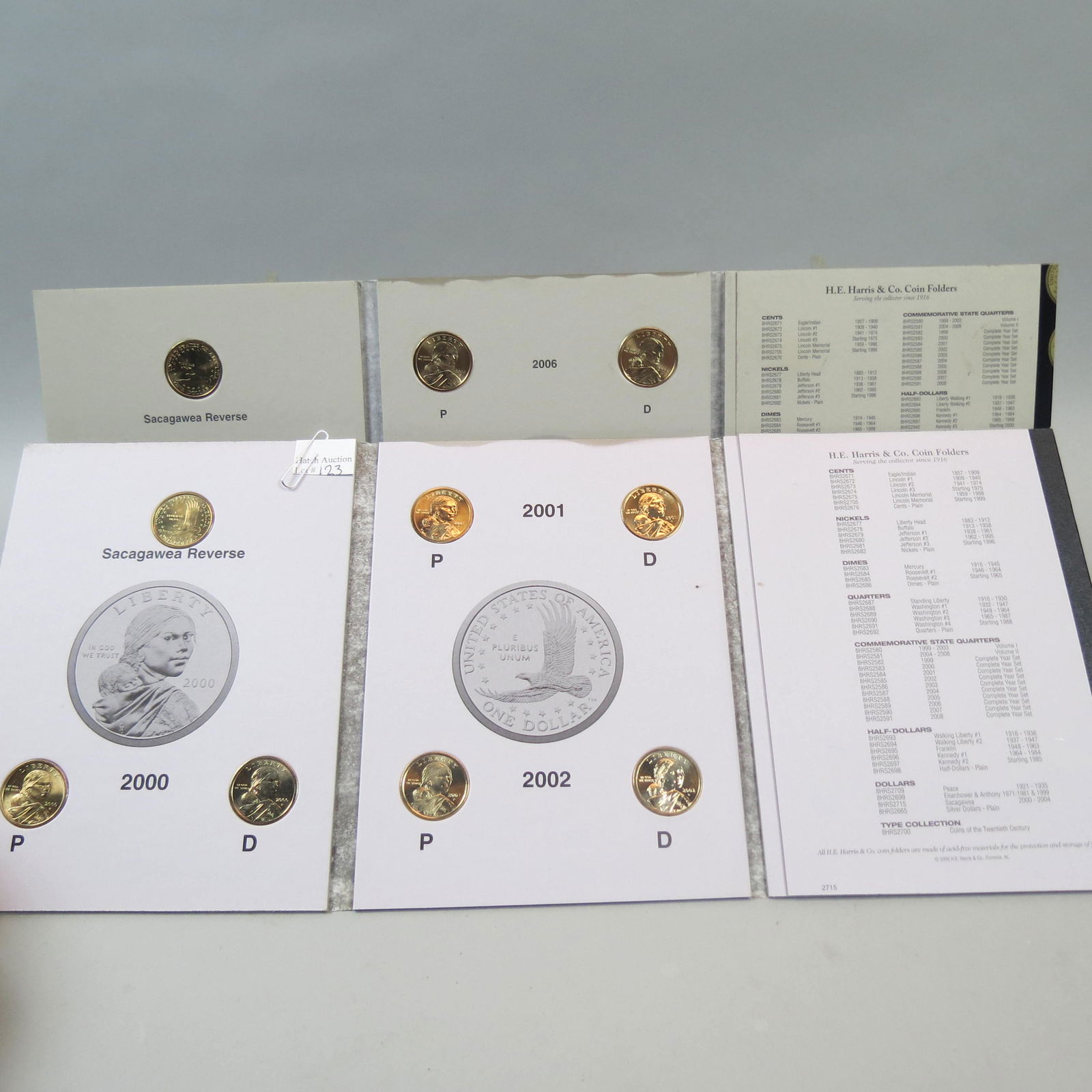 11 pc. Sacagawea Coin Set, 2005-2008, uncirculated (1 of 6)