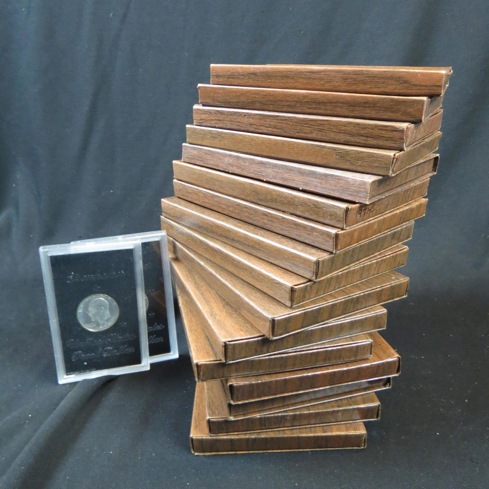 18 1971 Eisenhower Silver Dollars, 40%, Proof, (1 of 3)