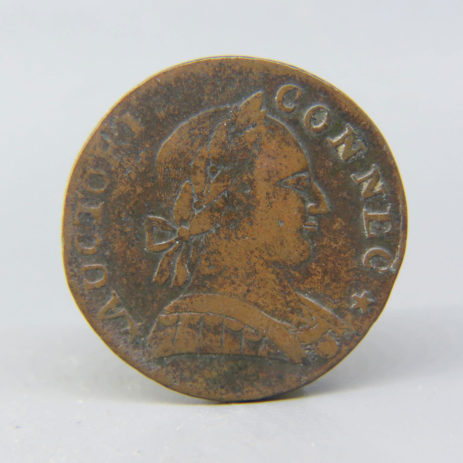 1788 Connecticut Copper Colonial Coin, (1 of 2)