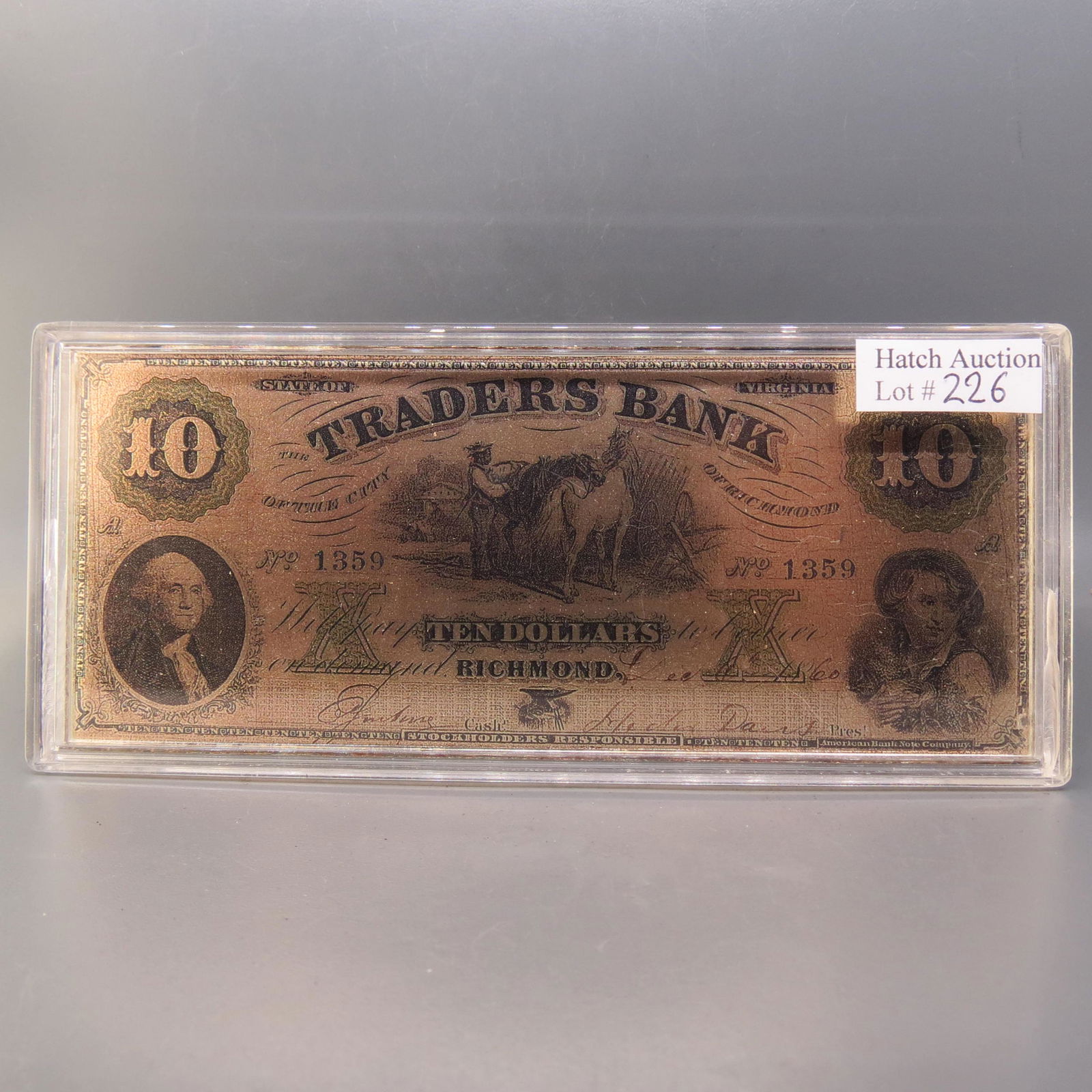 .999 Fine Silver "America's First Bank Notes" Bill (1 of 8)