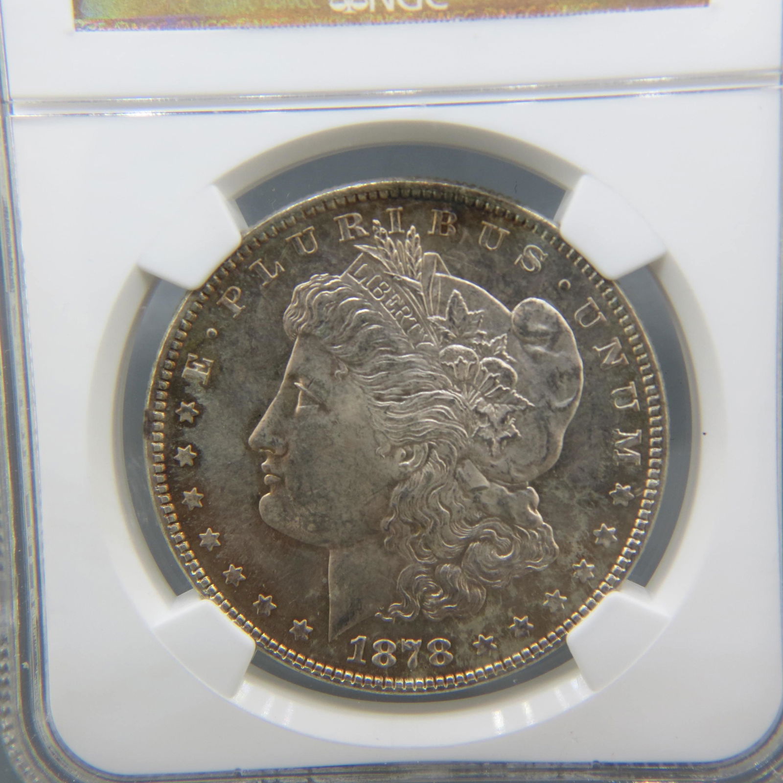 1878 Morgan Silver Dollar, MS-63, NGC, (1 of 3)