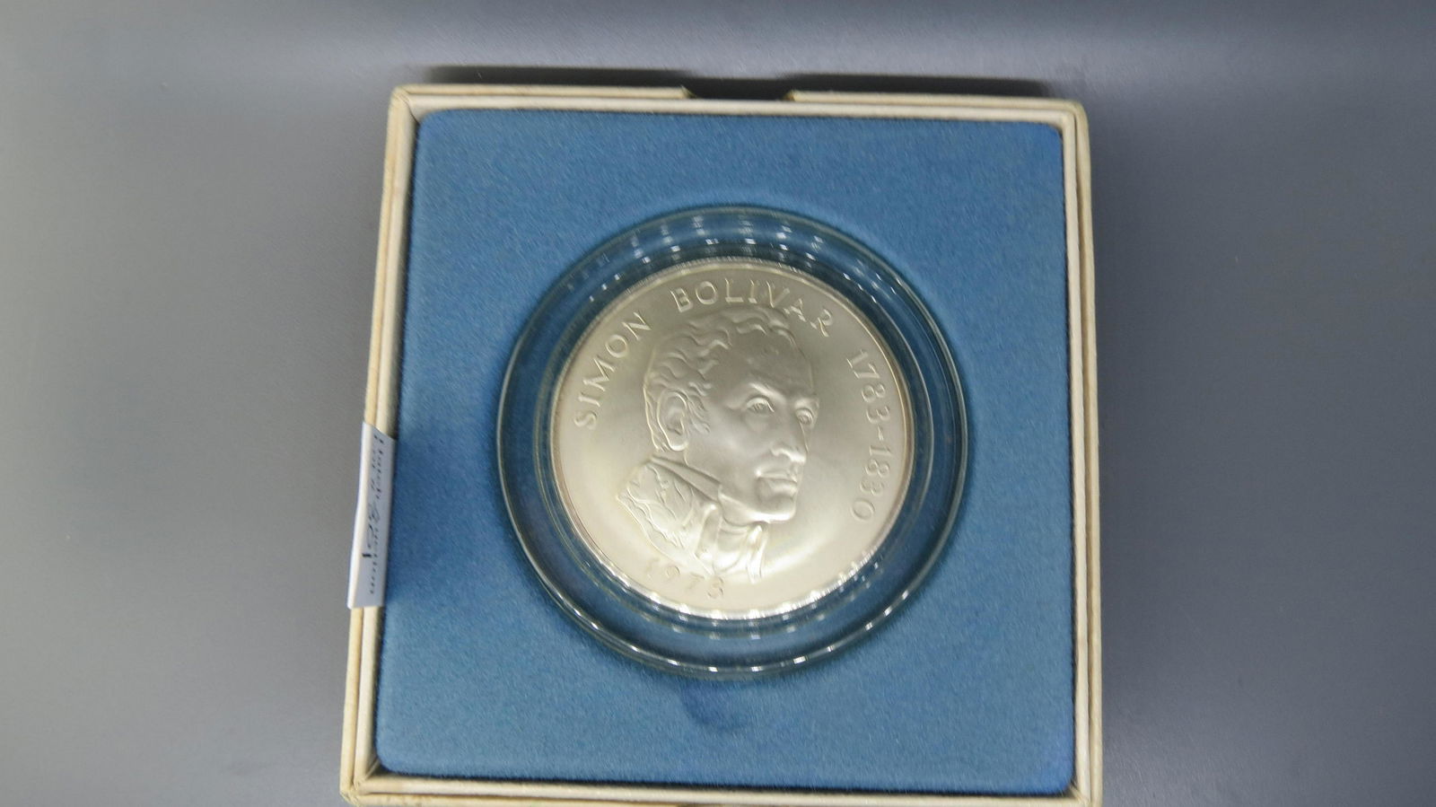 1973 Panama 20 Balboa Silver Coin, (1 of 3)