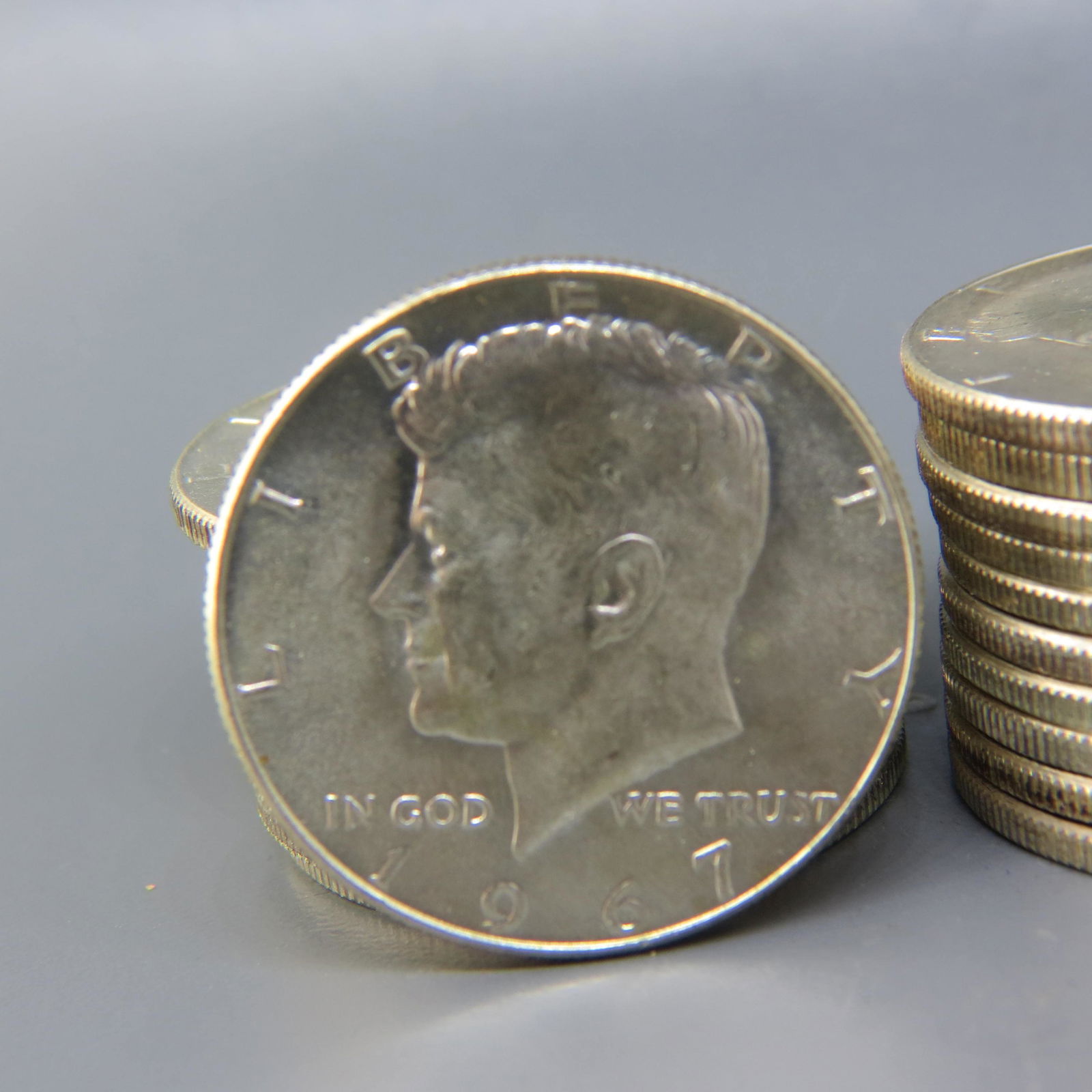 20 1967 Kennedy Half Dollars, uncirculated, (1 of 3)