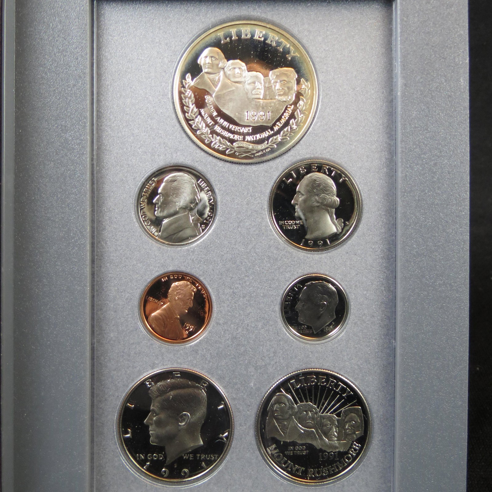 1991 U.S. Prestige Proof Set, (1 of 3)