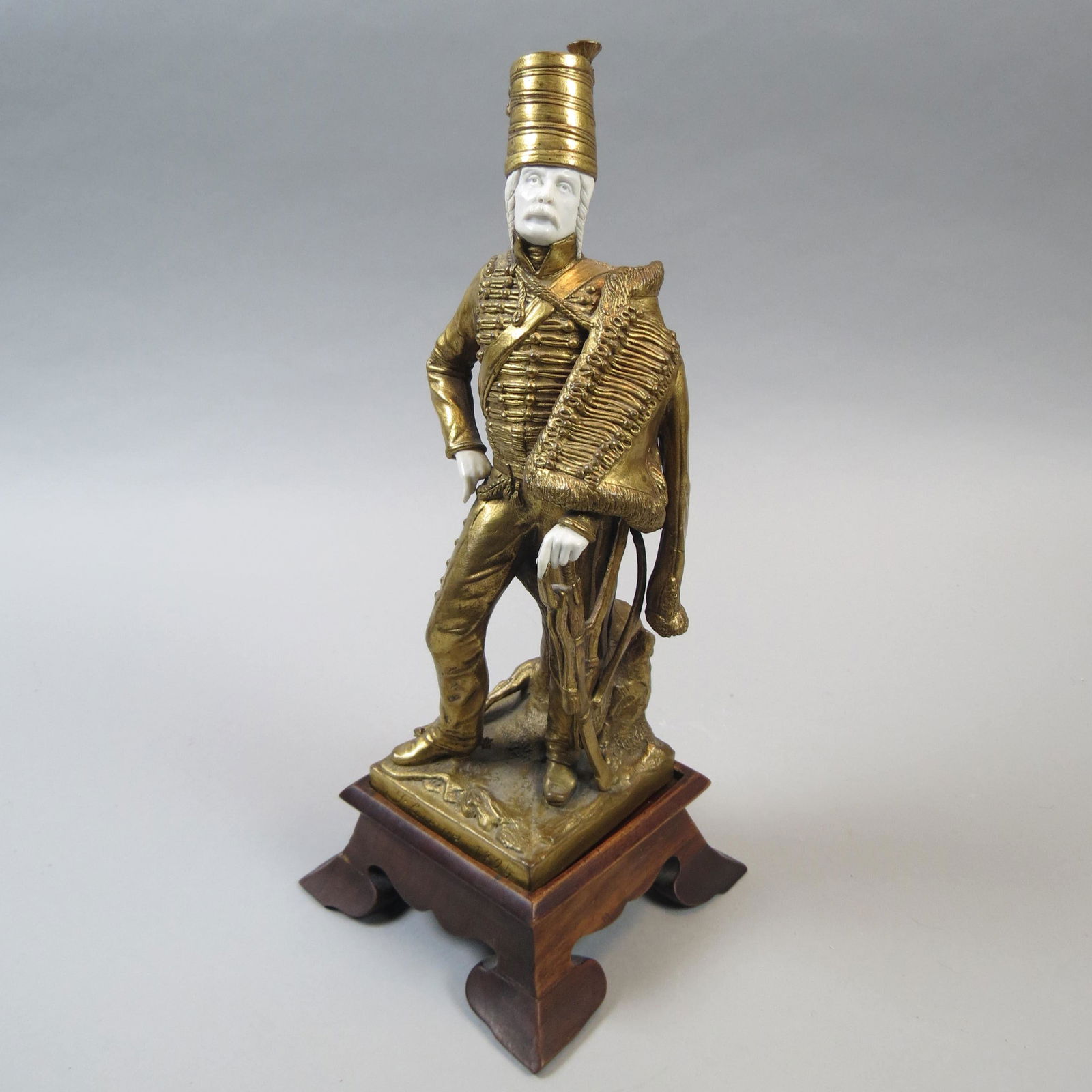 Aristide Rousaud, bronze French Officer, Sevres (1 of 9)