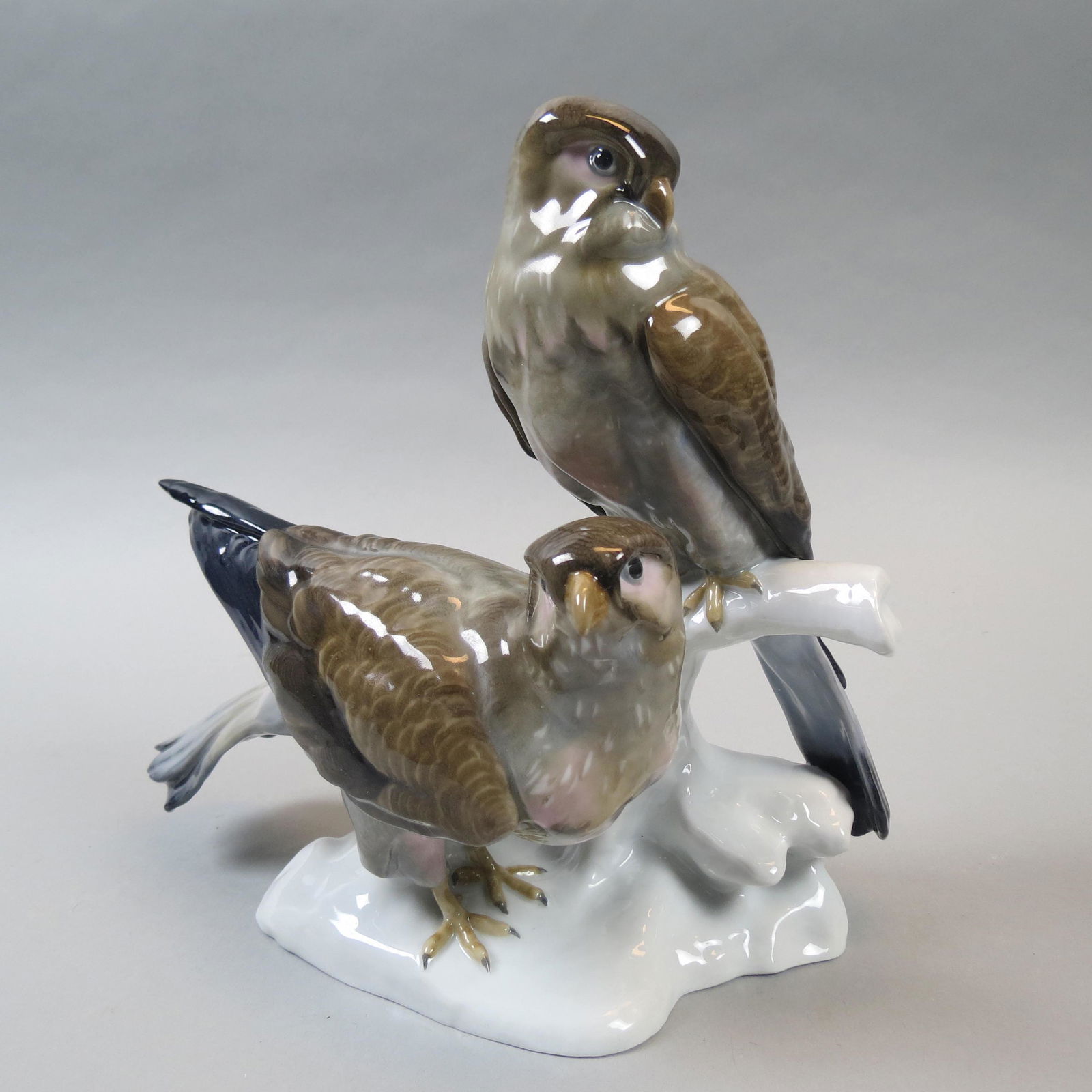 ENS German Porcelain Figurine of Two Birds (1 of 5)