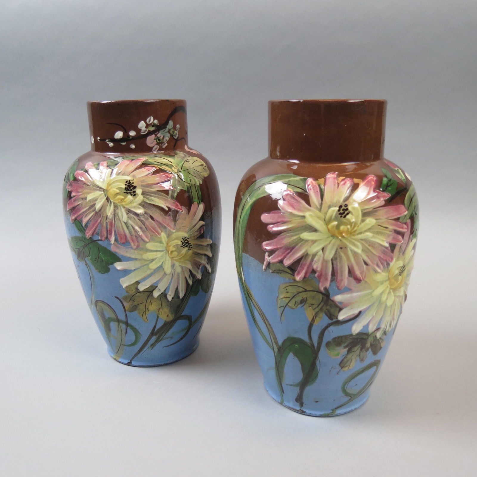 Pair of Art Pottery Vases (1 of 8)